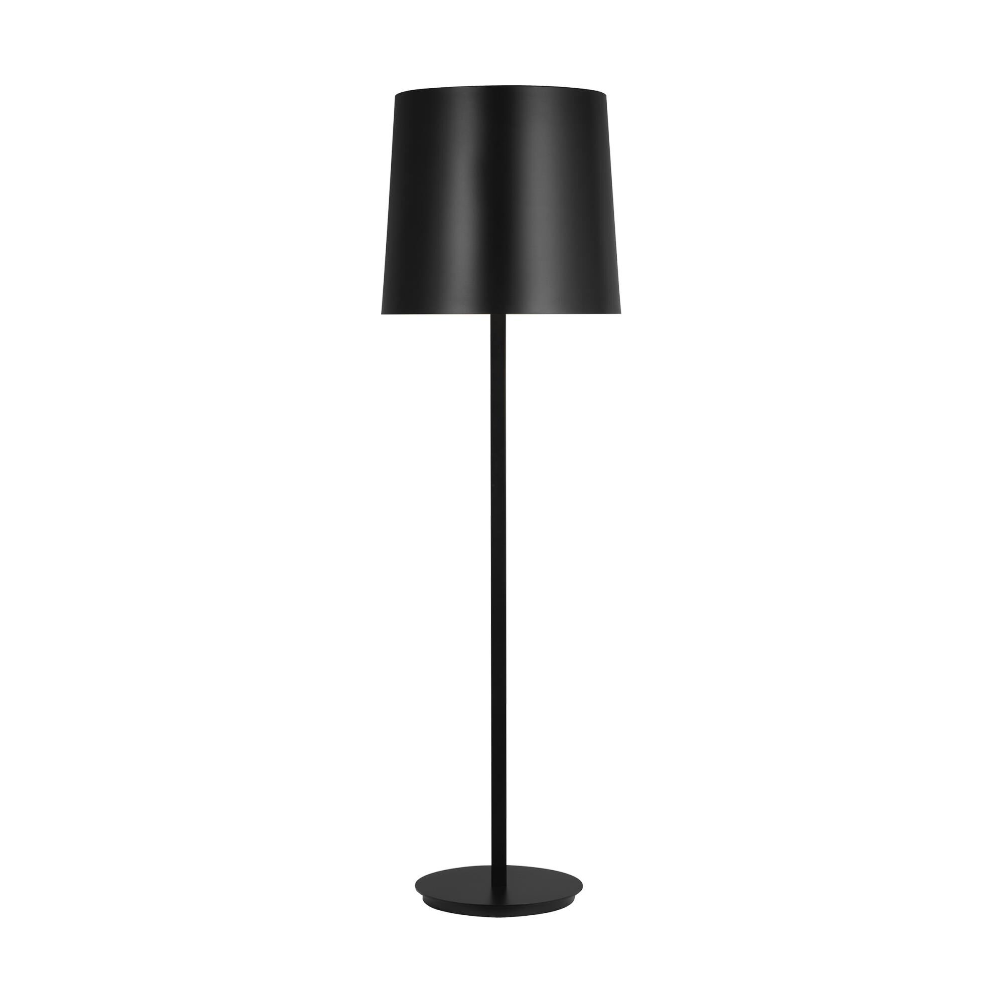 Shown in Black finish and Aluminum shade