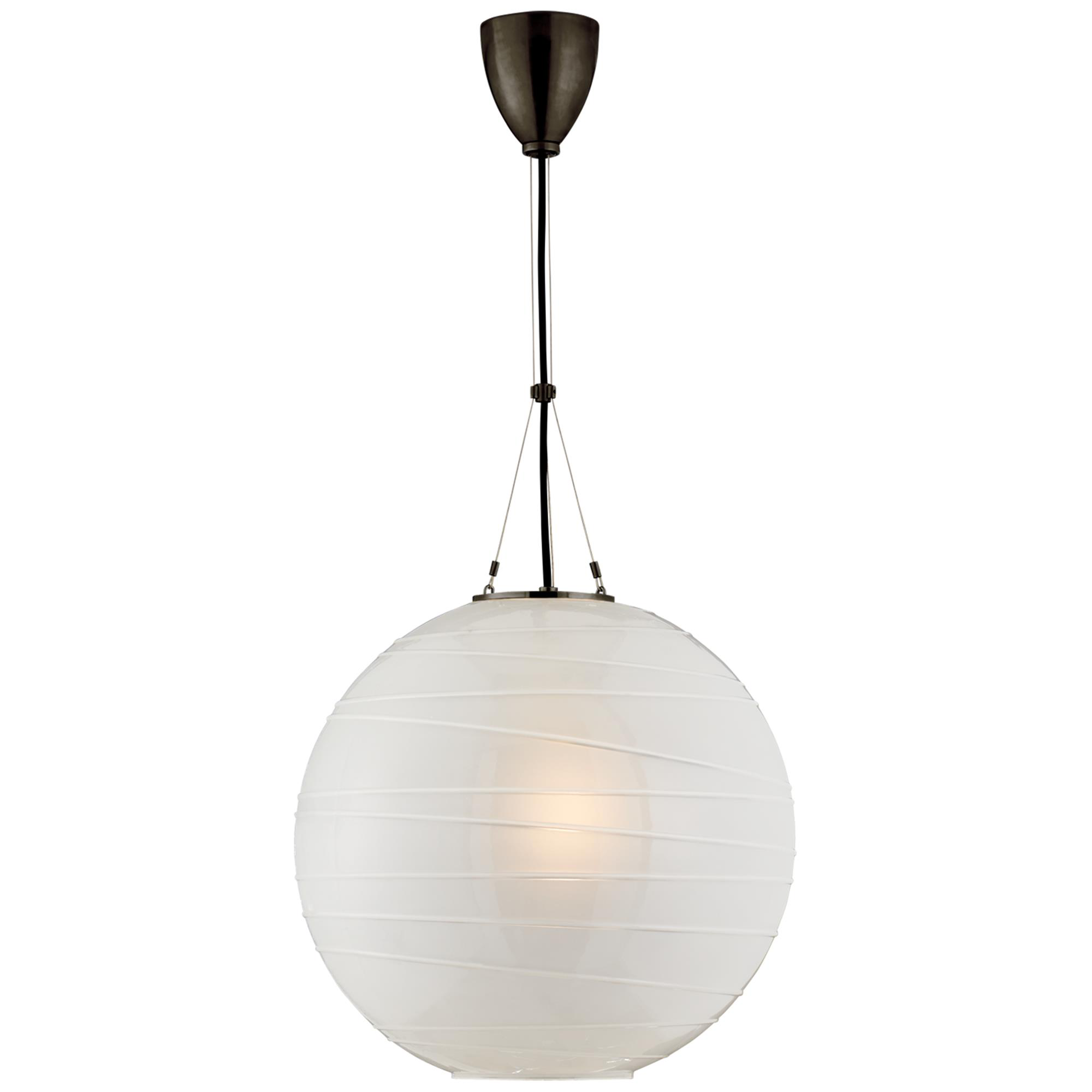 Shown in Gun Metal finish and Frosted glass