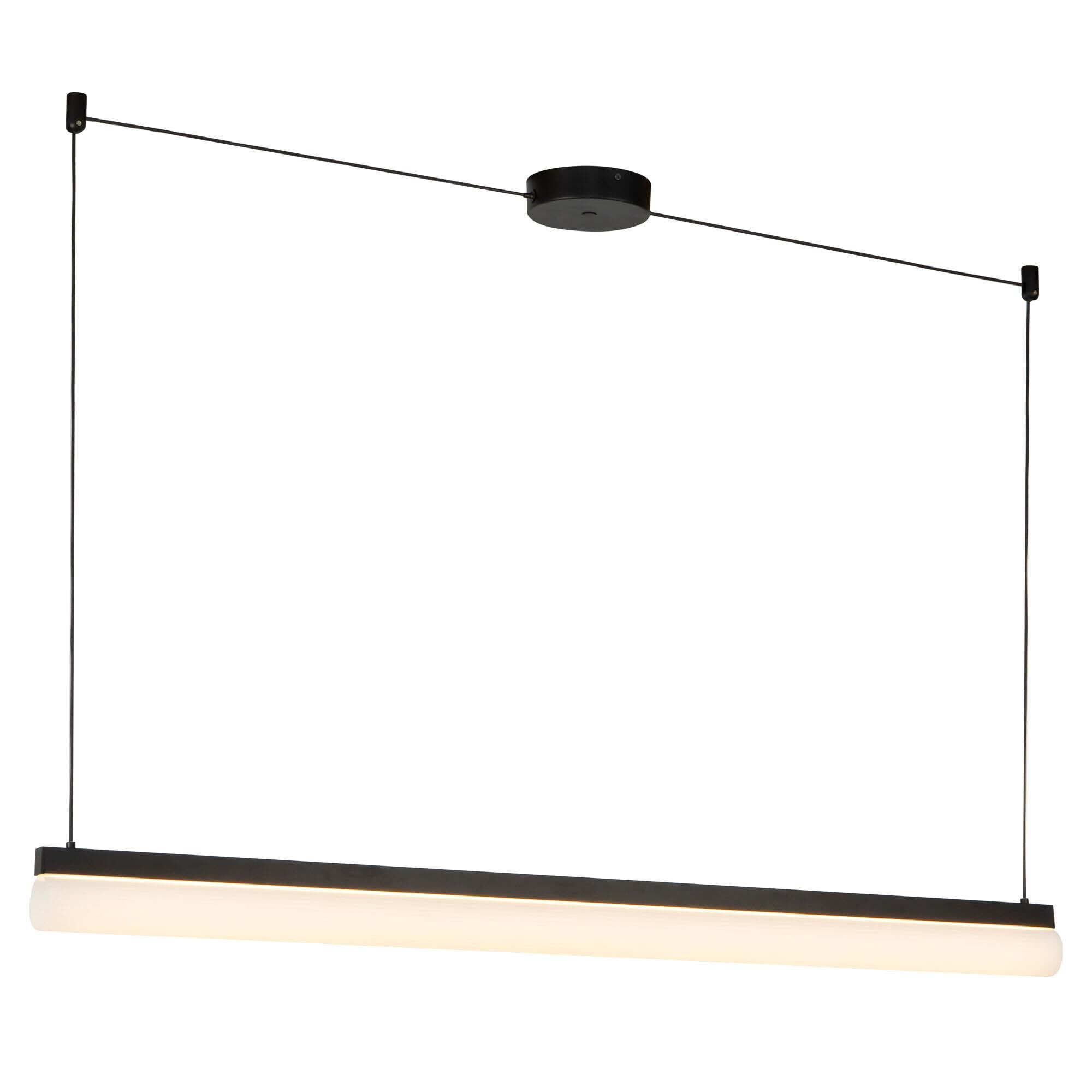 Shown in Black finish and Ribbed Polycarbonate Diffuser glass