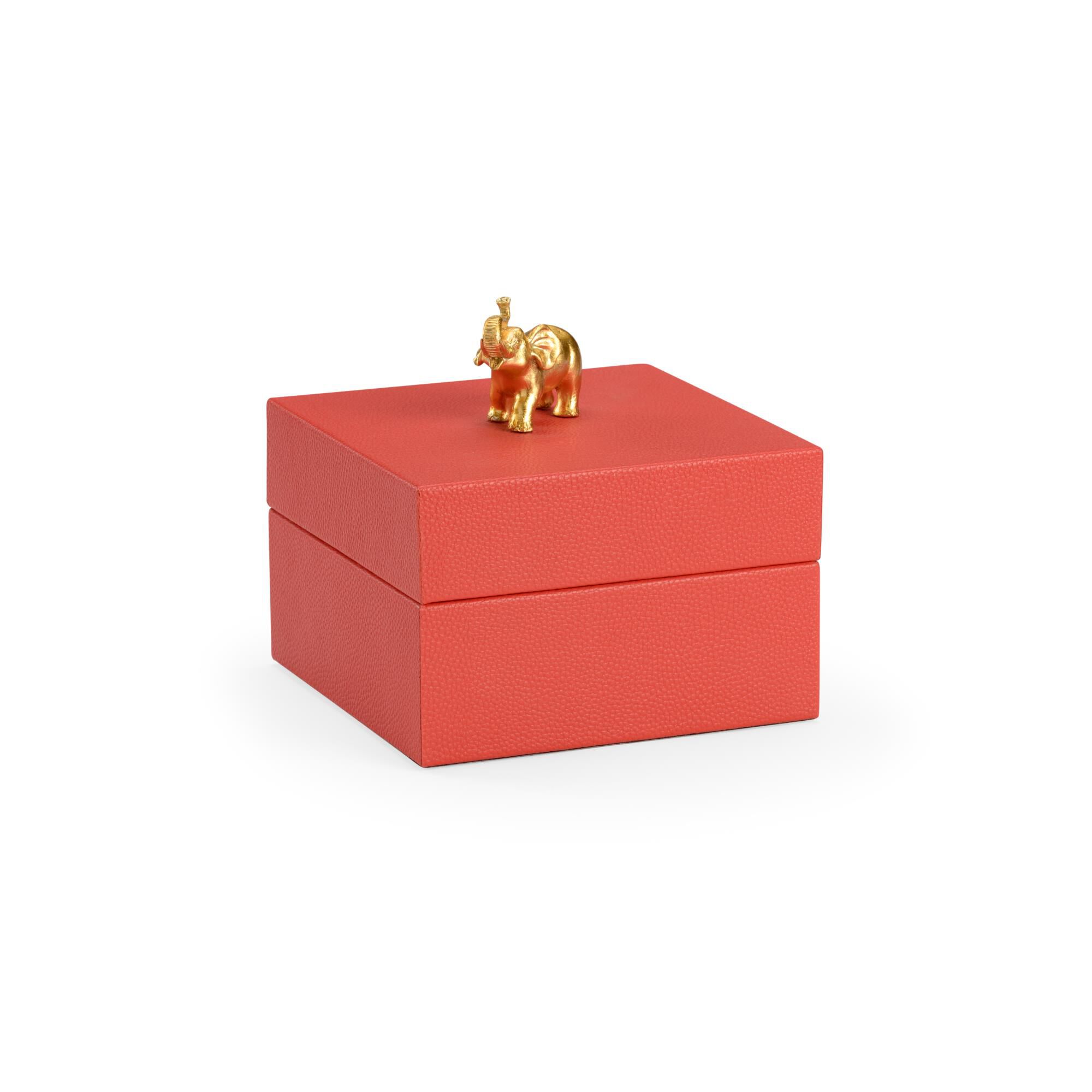 Elephant Box Accent Box by Chelsea House