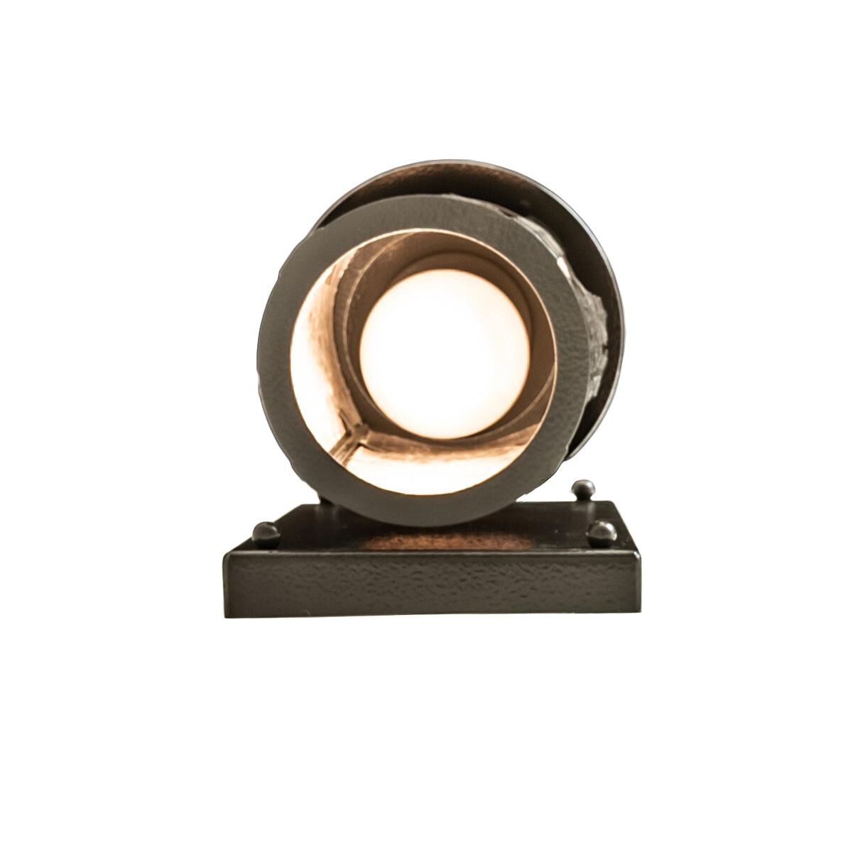 Shown in Timeless Bronze finish and Silver Mica glass