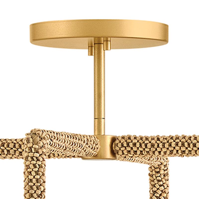 Keona 16 Inch Semi Flush Mount by Hinkley