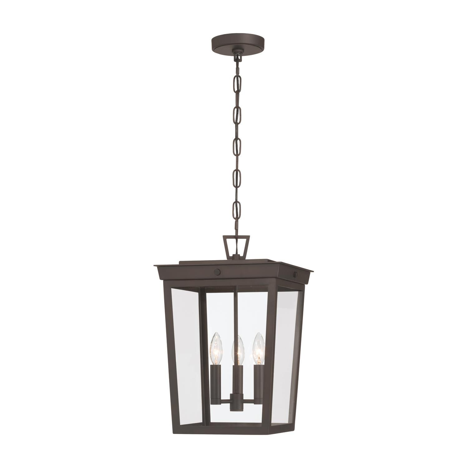 Belmont 12 Inch Outdoor Hanging Lantern by Crystorama