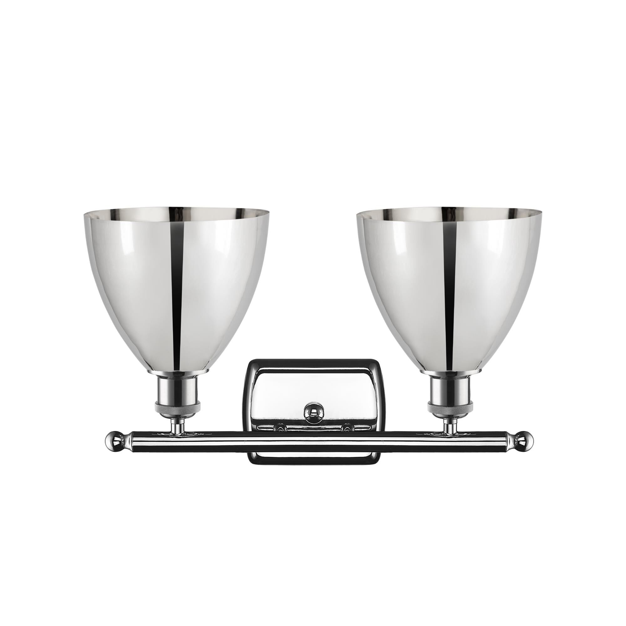 Shown in Polished Chrome finish and Polished Chrome Ballston Dome shade