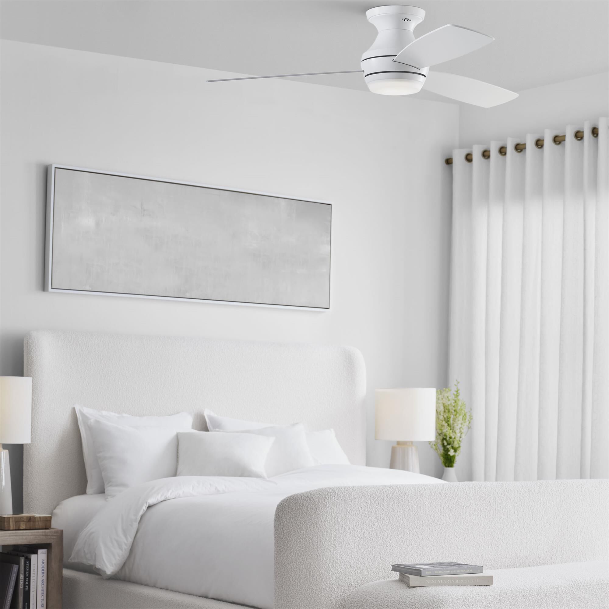 Ikon 52 Led 52 Inch Ceiling Fan with Light Kit,
