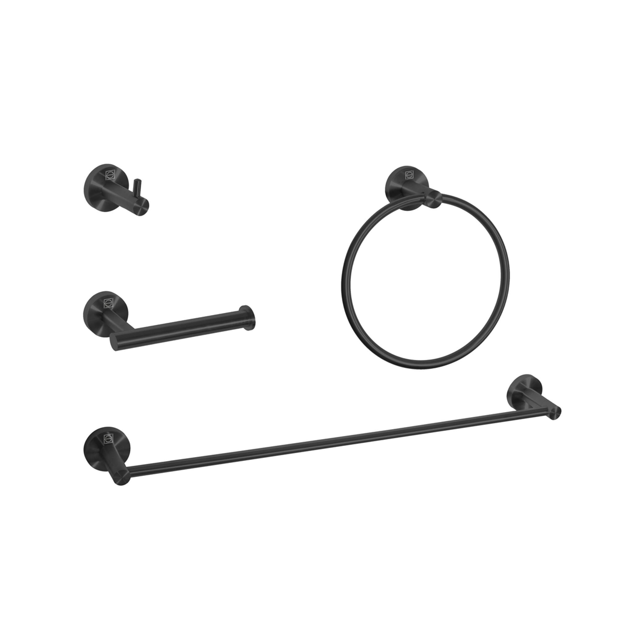 Freya 4 Piece Towel Bar Set by Elegant Decor