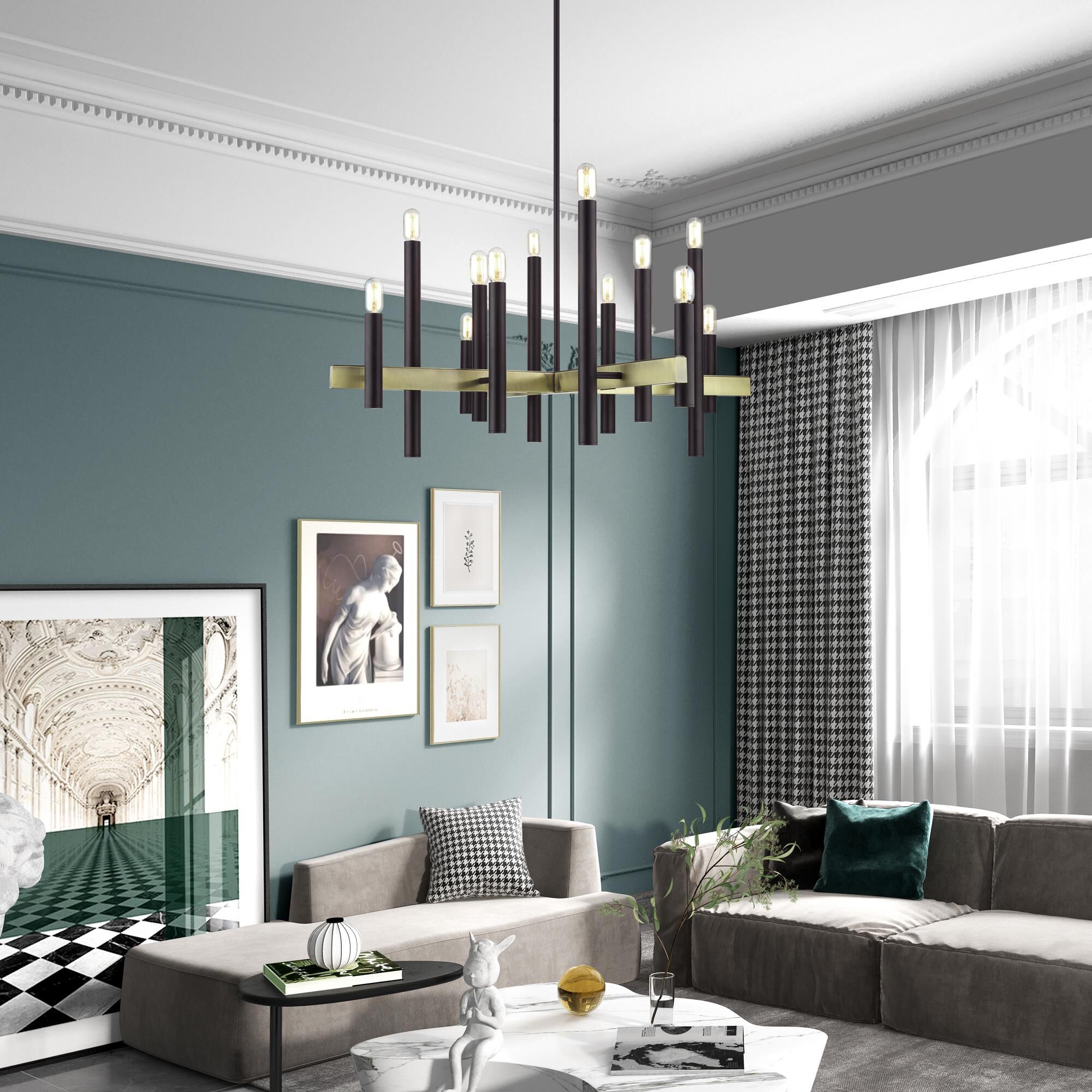 Helsinki 44 Inch Chandelier by Livex Lighting