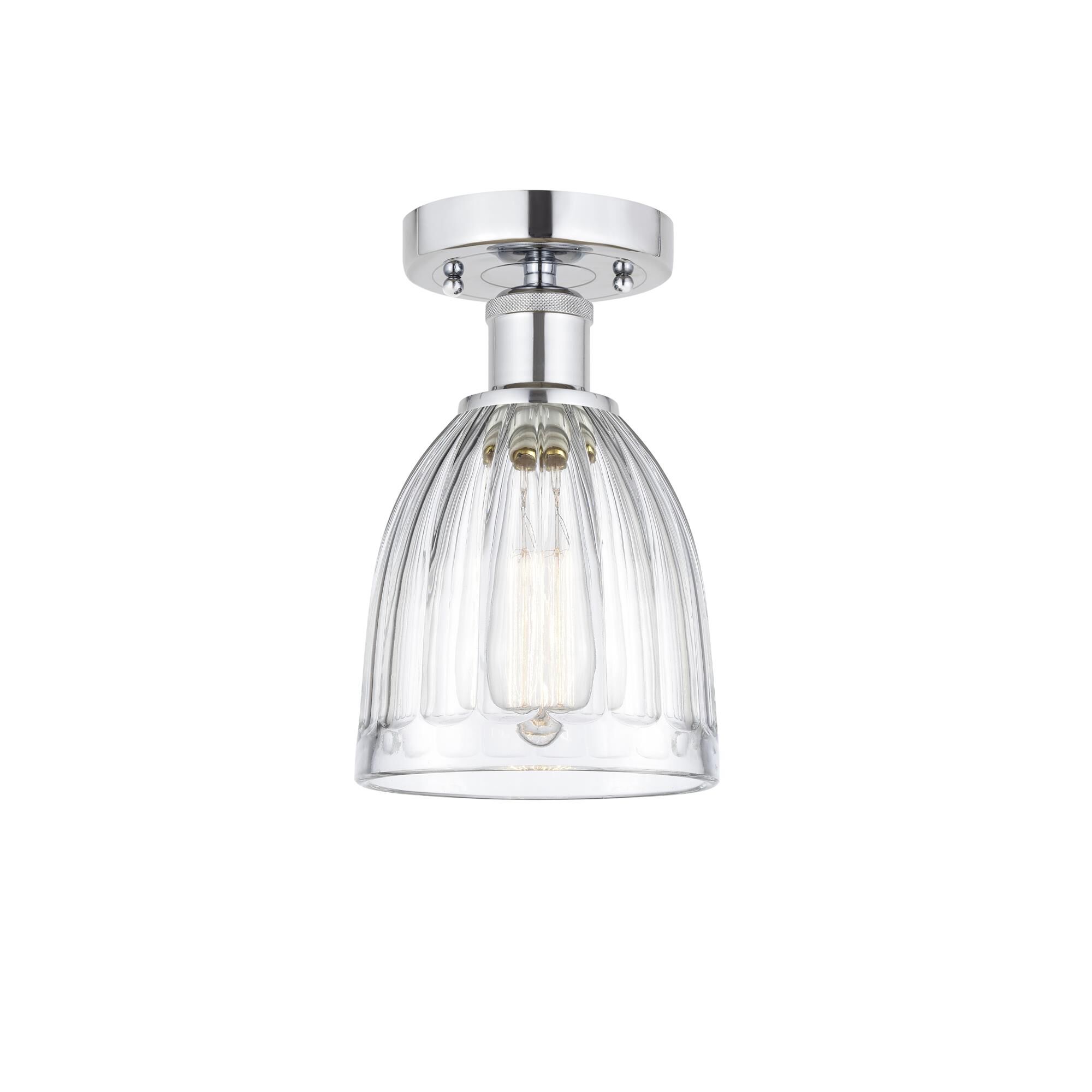 Shown in Polished Chrome, Clear finish and Clear glass and Clear Glass shade