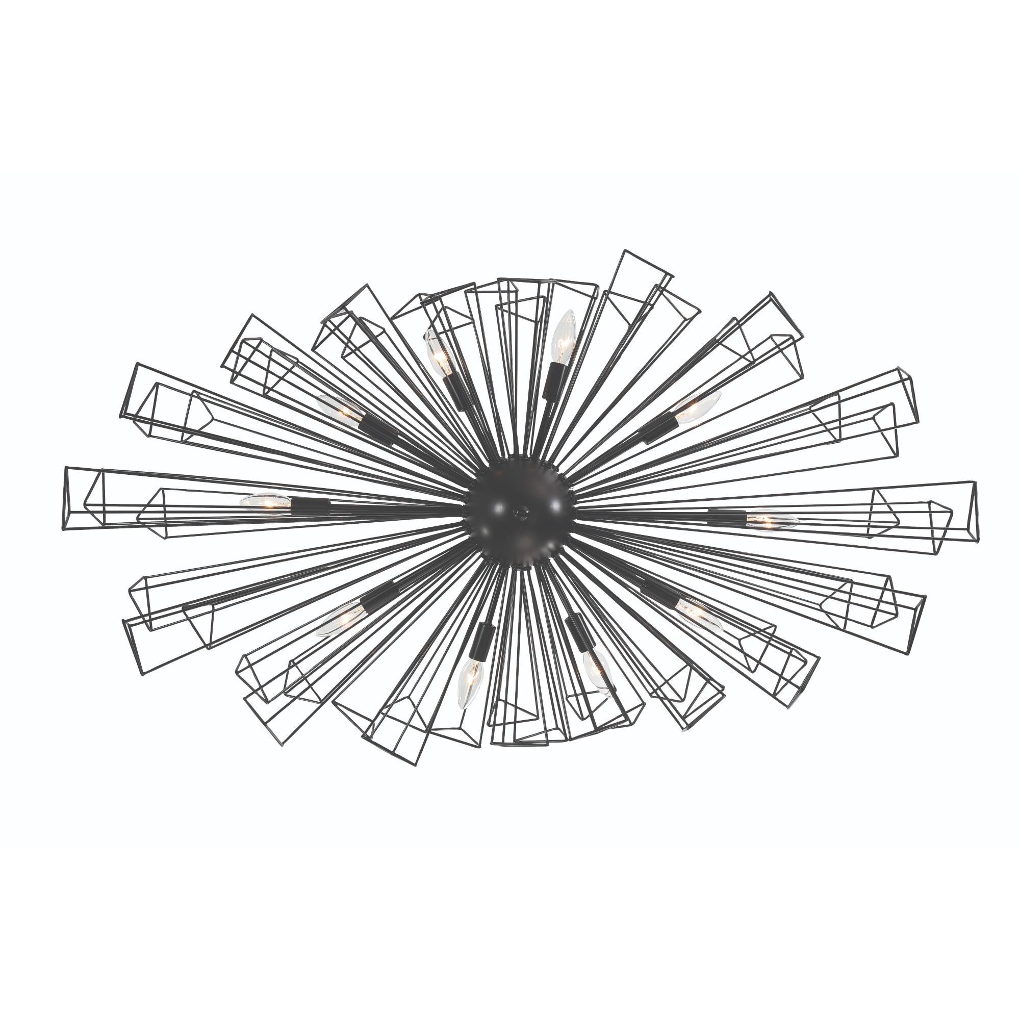 Dendelio Medium Linear Chandelier,