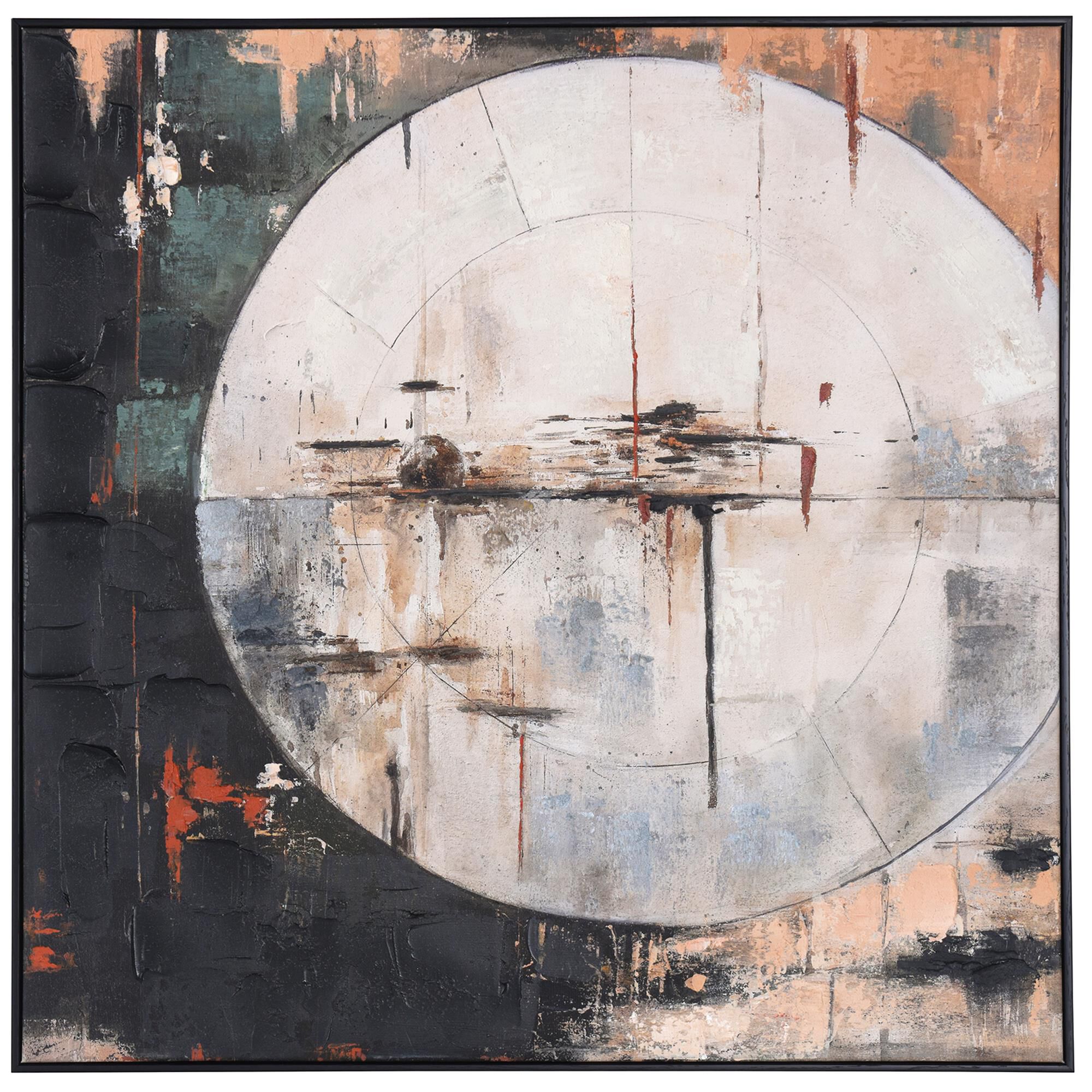 Moon Movement 30 Inch Alternative Wall Art by Stylecraft
