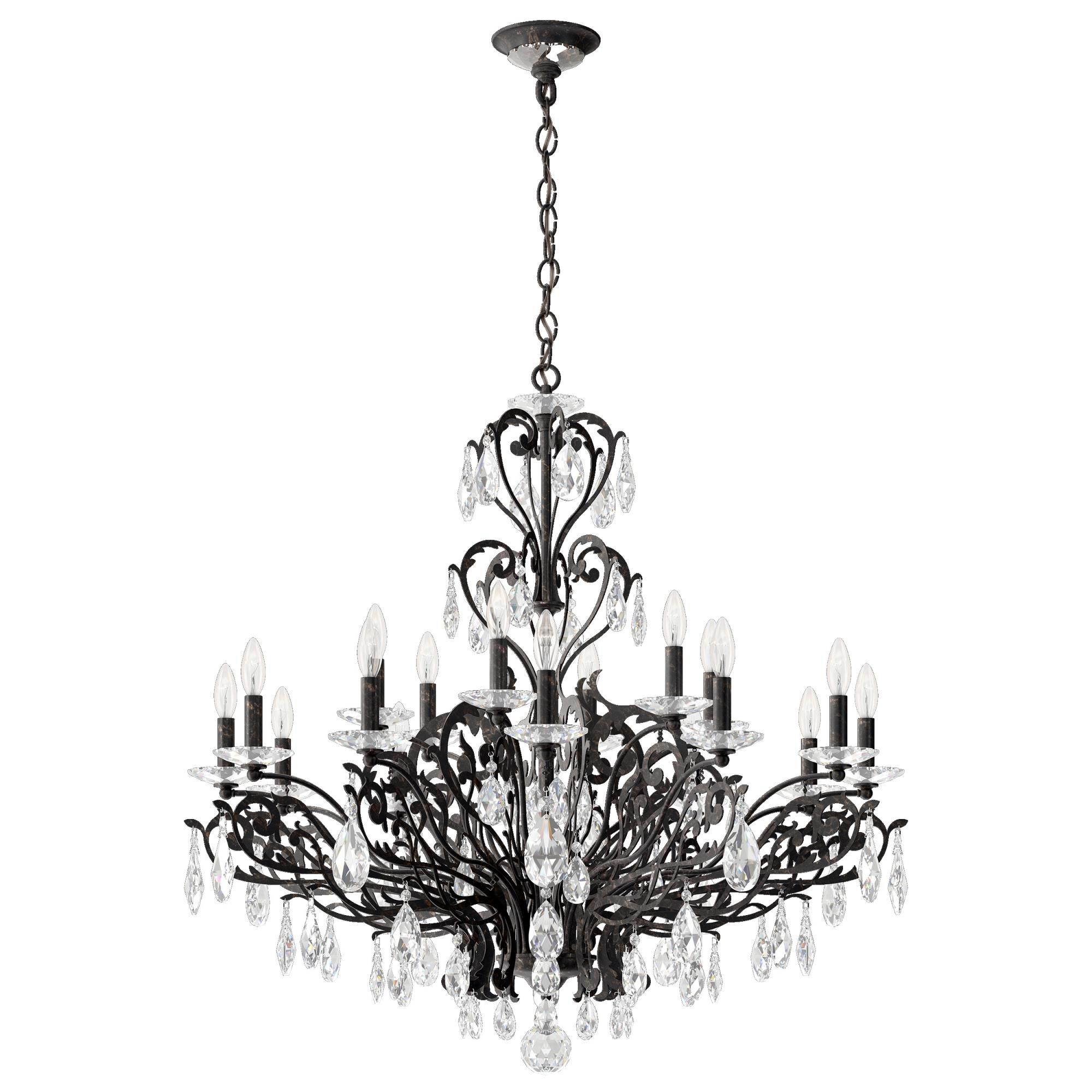 Filigrae 39 Inch 18 Light Chandelier by Schonbek