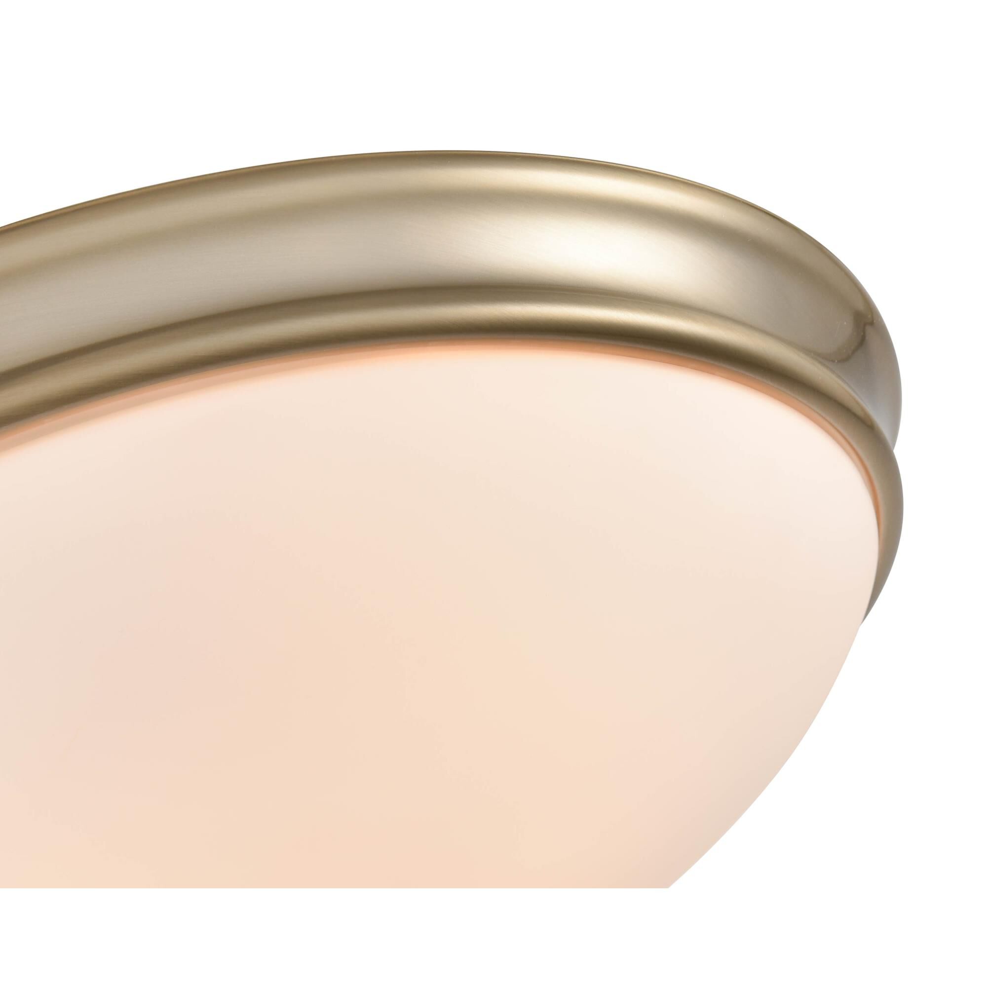 Shown in Modern Gold finish and Etched White glass