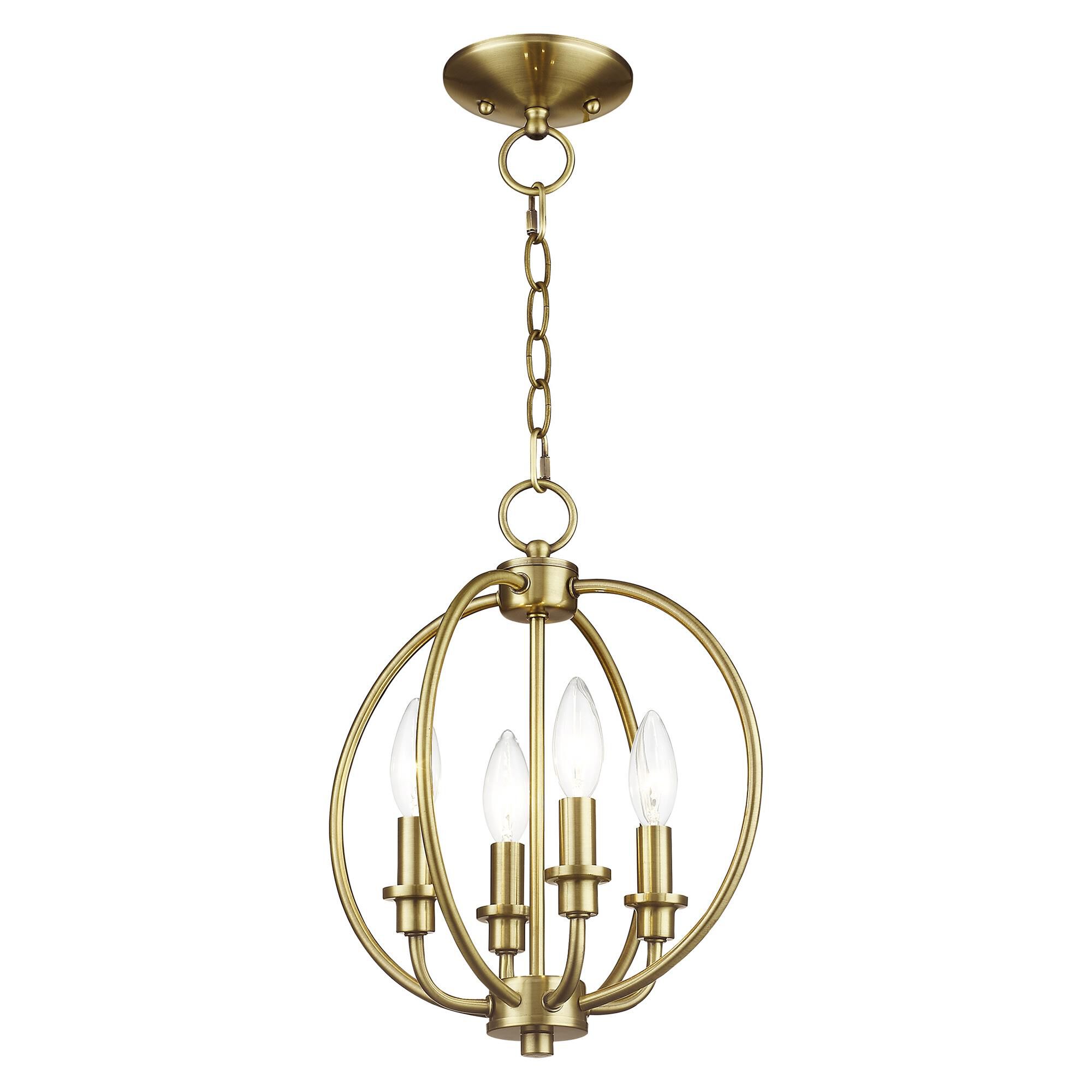Shown in Antique Brass finish