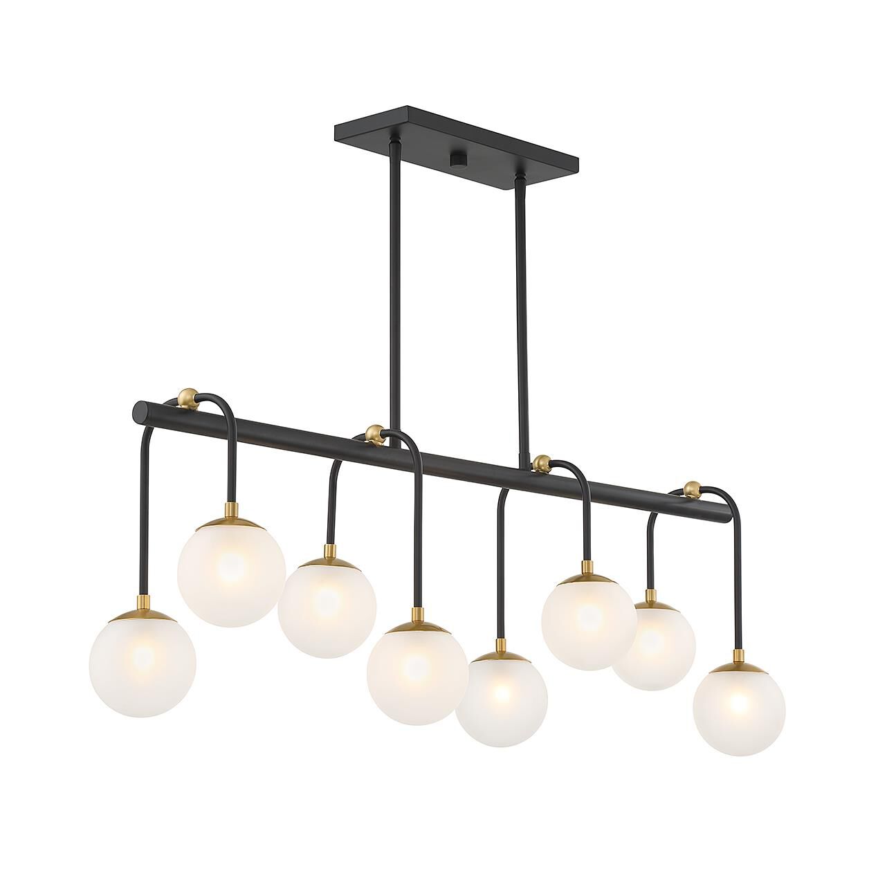 Couplet 38 Inch 8 Light Linear Suspension Light by Savoy House