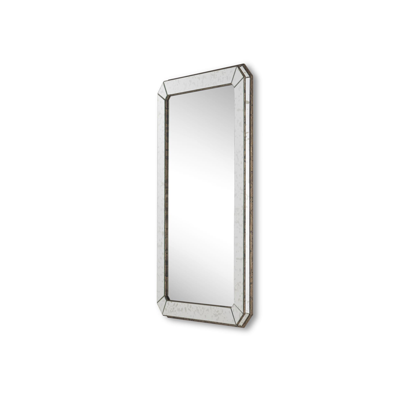 Antiqued Medium Decorative Mirror by Currey & Company