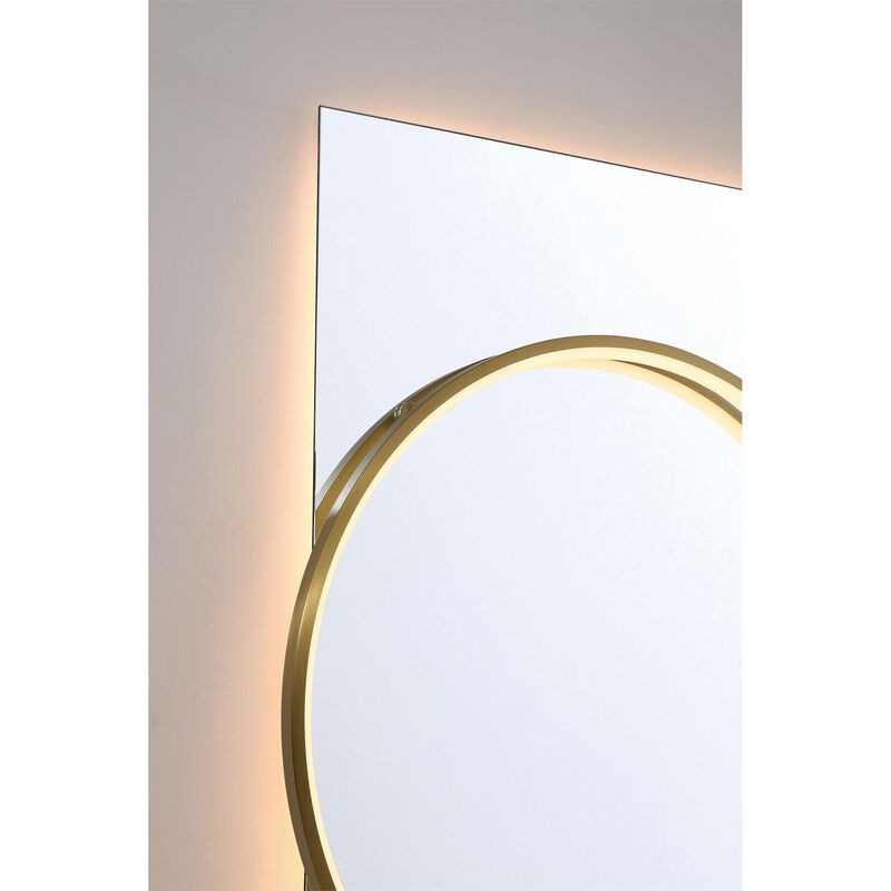 Trails 46 Inch LED Lighted Mirror by Eurofase Lighting
