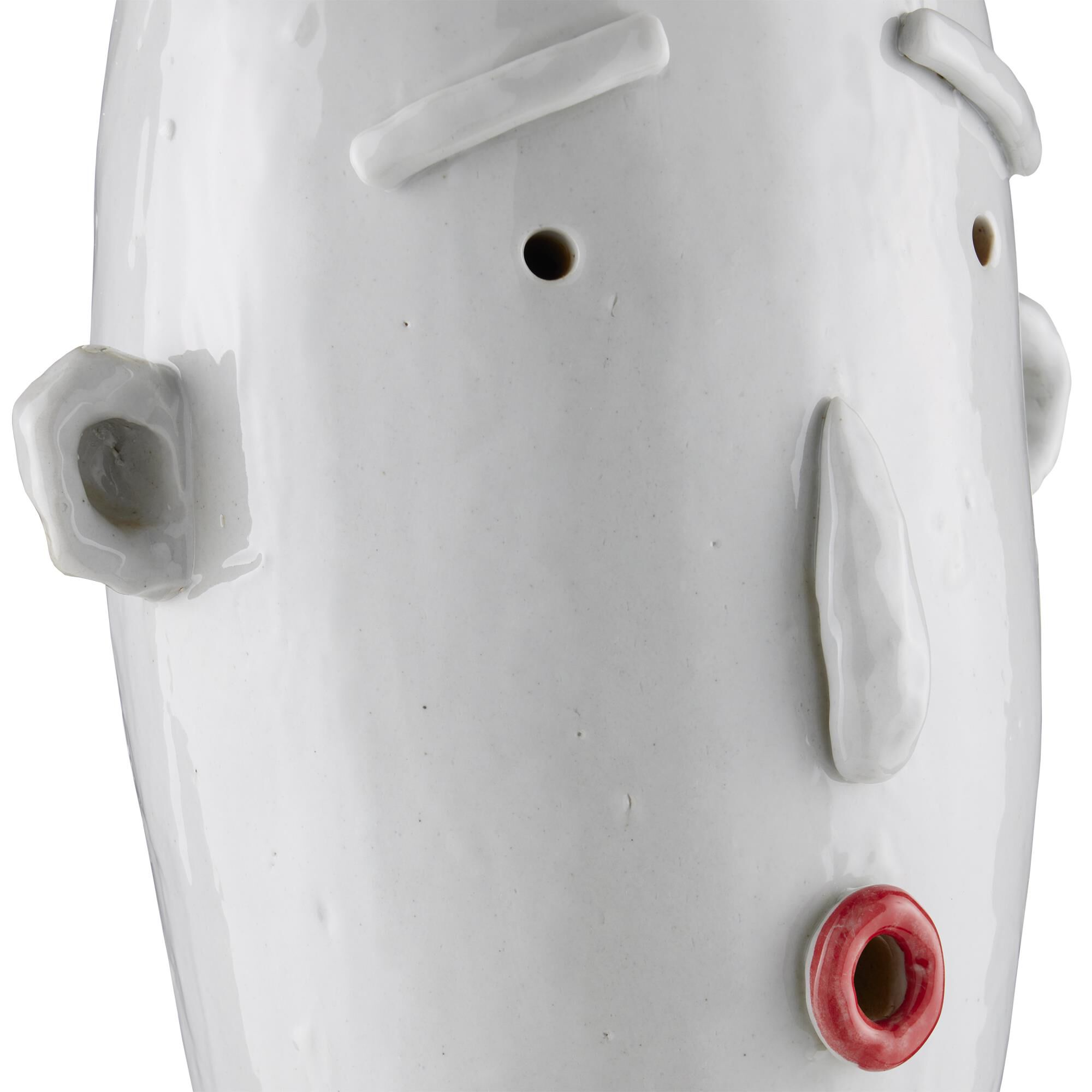 Shown in Off White, Brown, Red finish