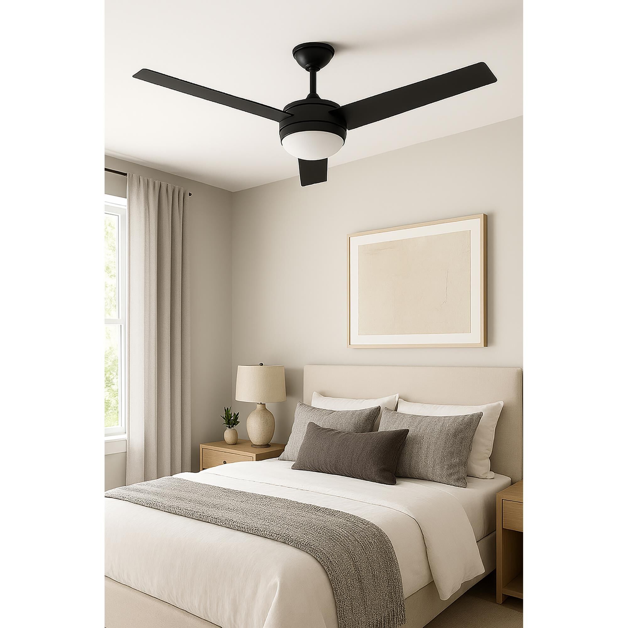 Davis 52 Inch Ceiling Fan with Light Kit by AFX Lighting