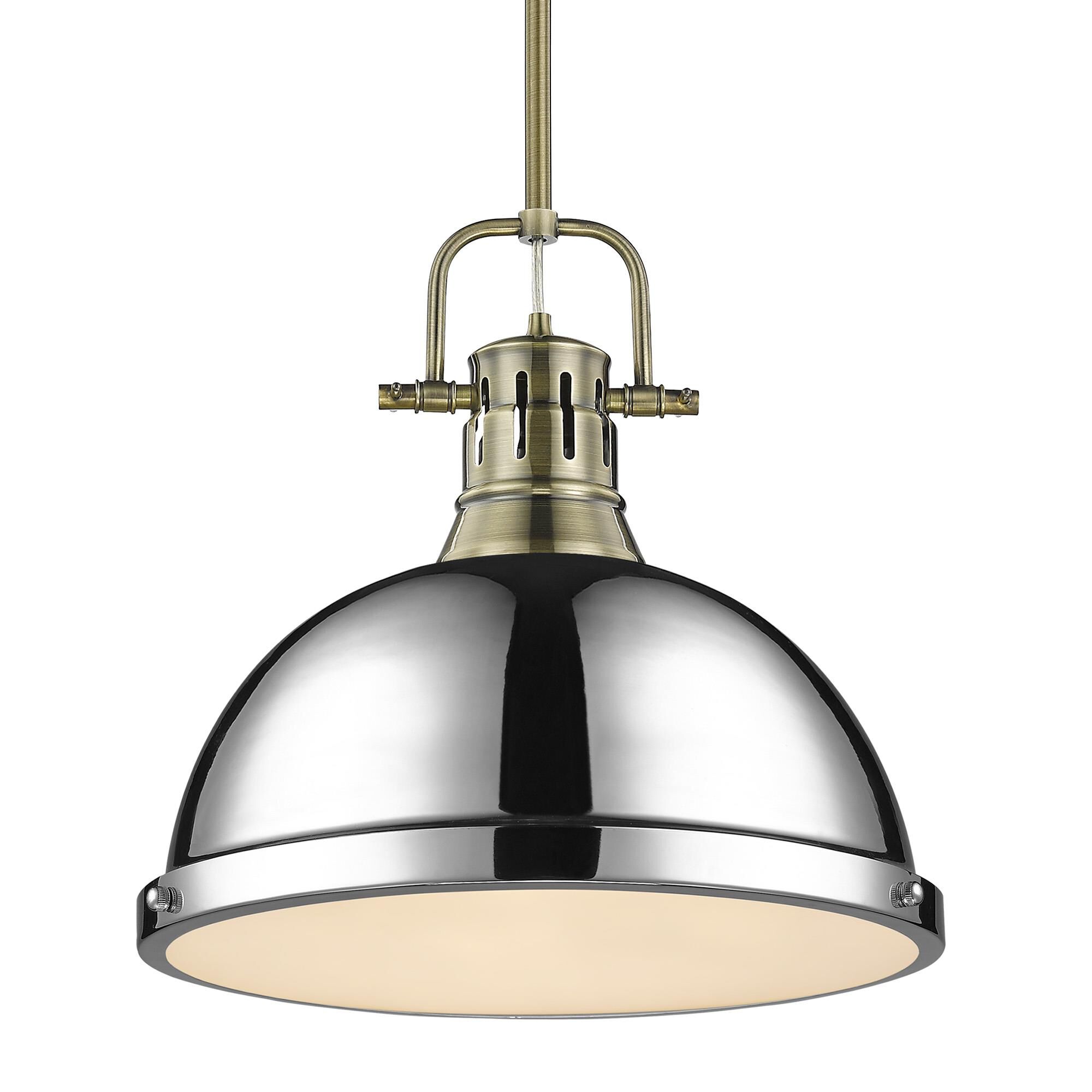 Duncan 14 Inch Large Pendant by Golden Lighting