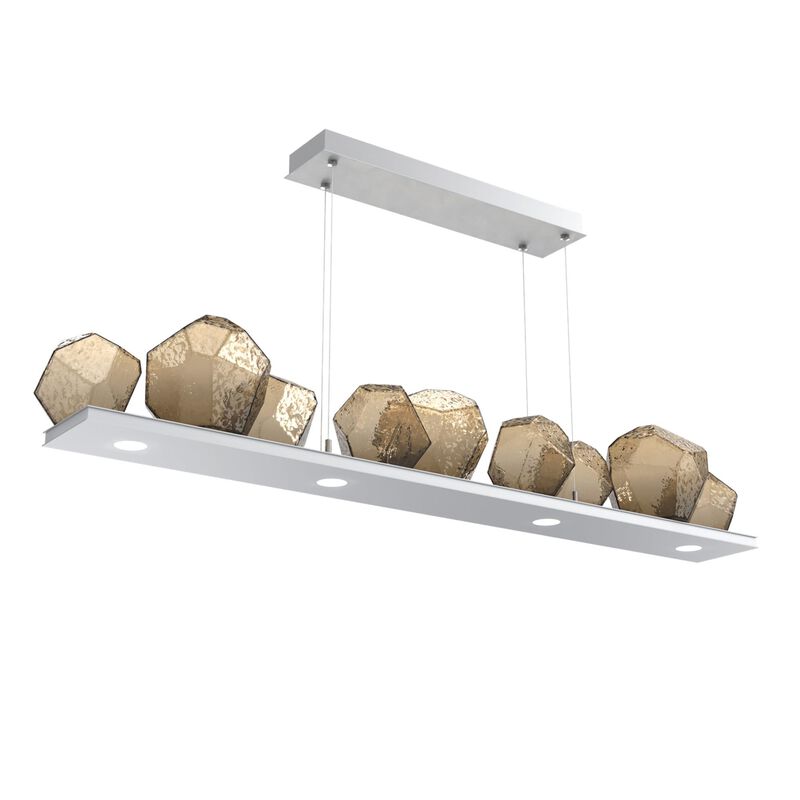 Gem 59 Inch 13 Light LED Linear Suspension Light by Hammerton Studio