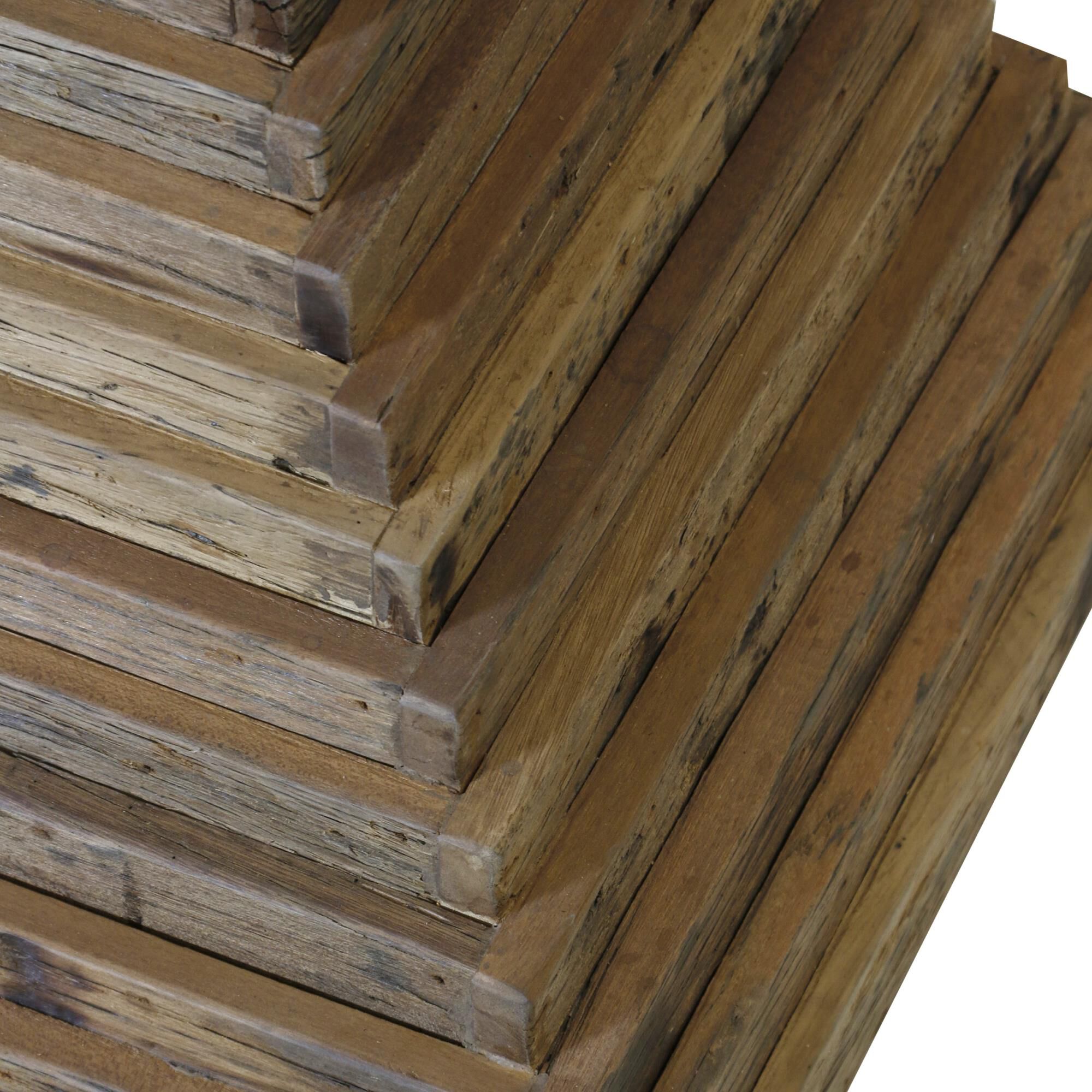 Shown in Natural Brown and White finish