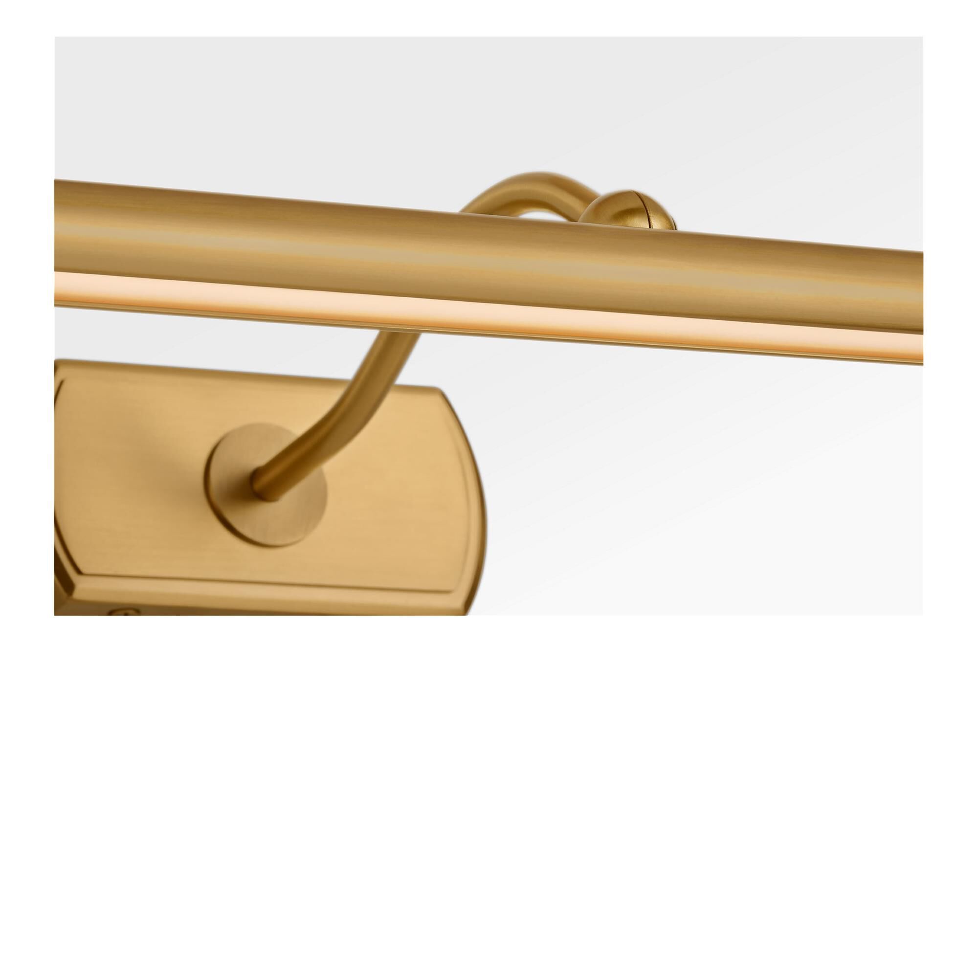 Shown in Burnished Brass finish