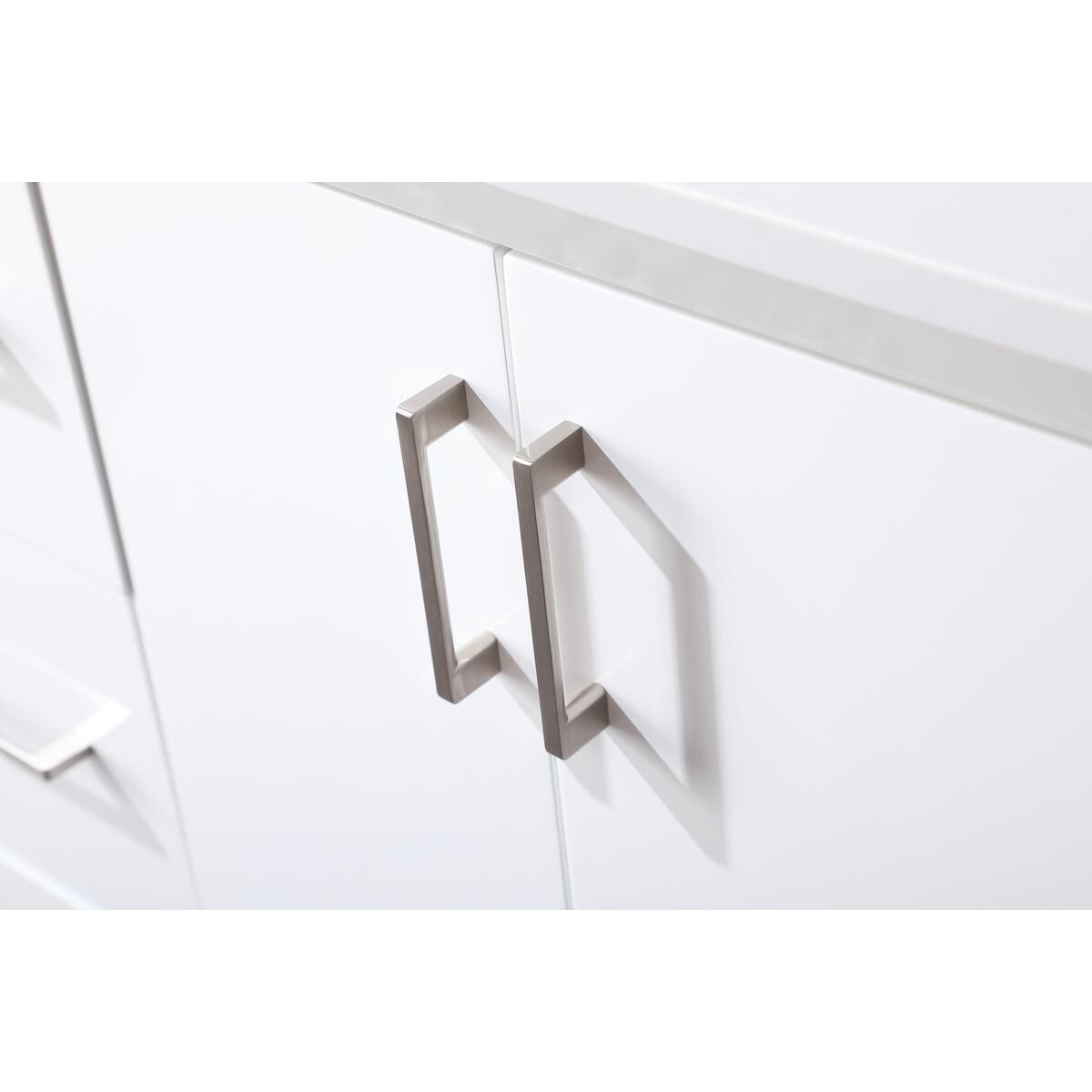 Shown in White finish