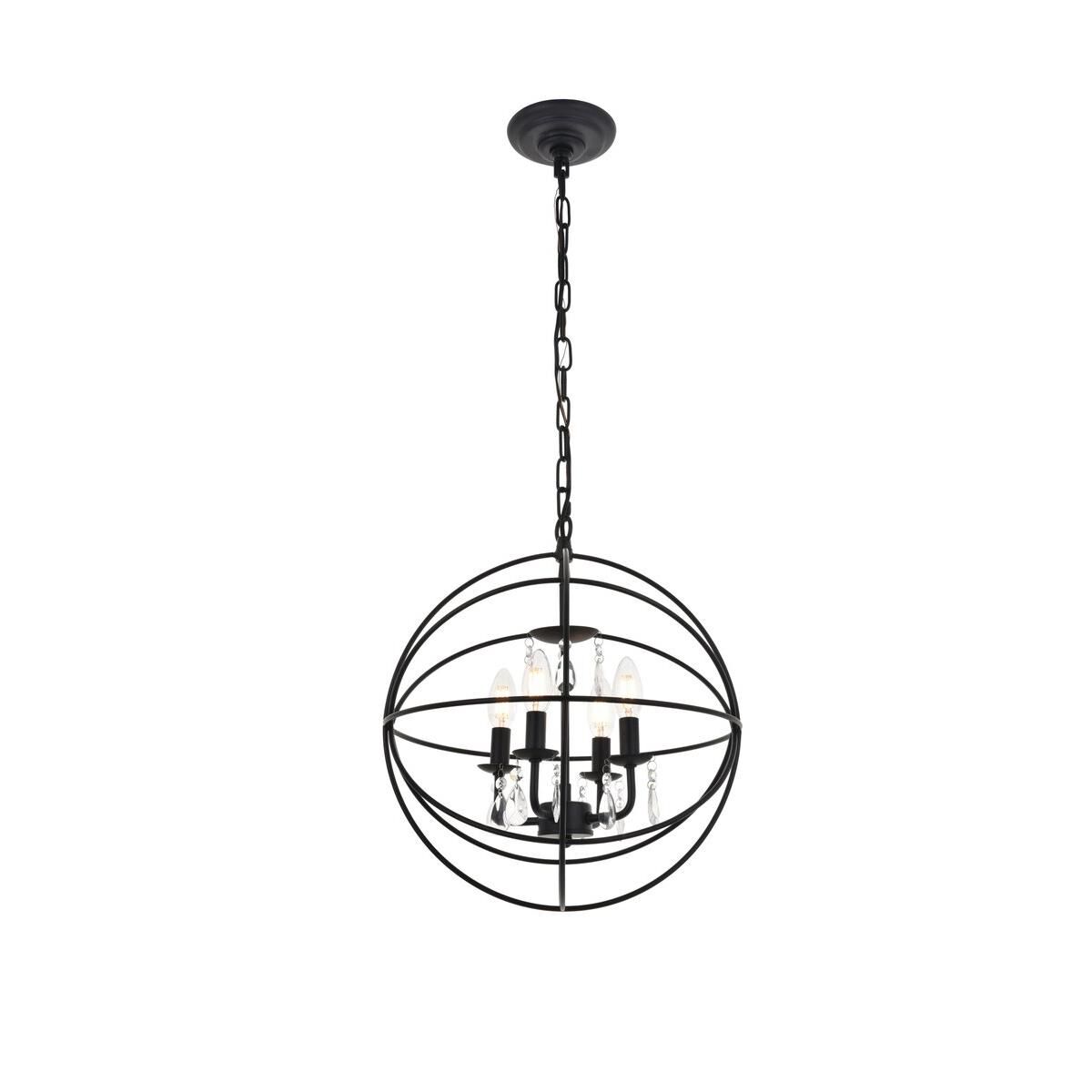 Wallace 16 Inch Large Pendant by Elegant Lighting