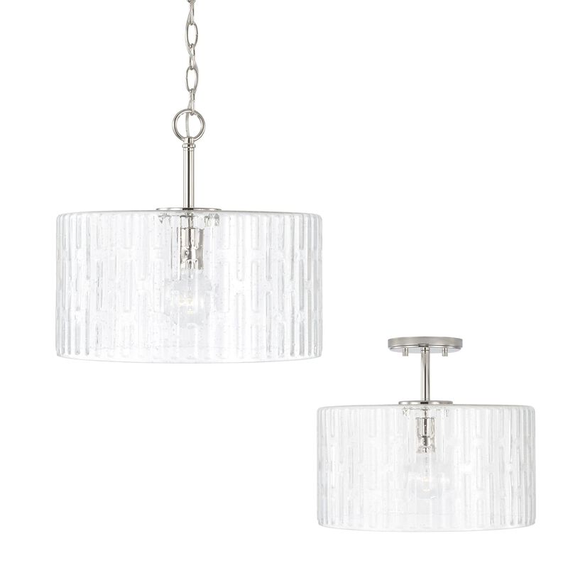 Emerson 15 Inch 1 Light Semi Flush Mount by Capital Lighting Fixture Company