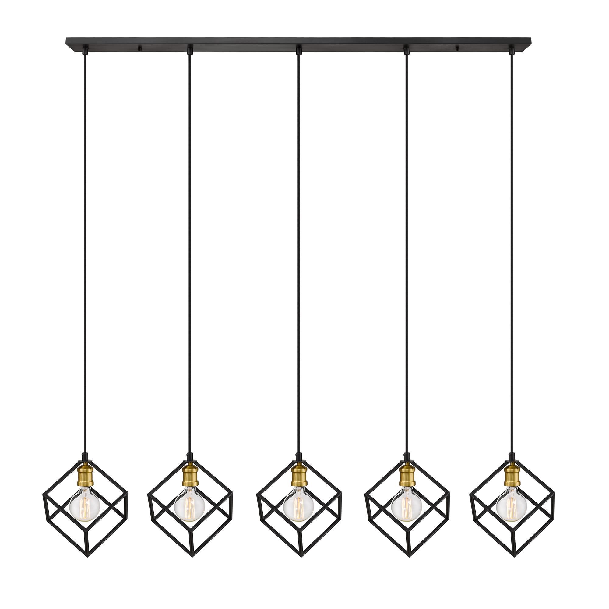Vertical 54 Inch 5 Light Linear Suspension Light by Z-Lite