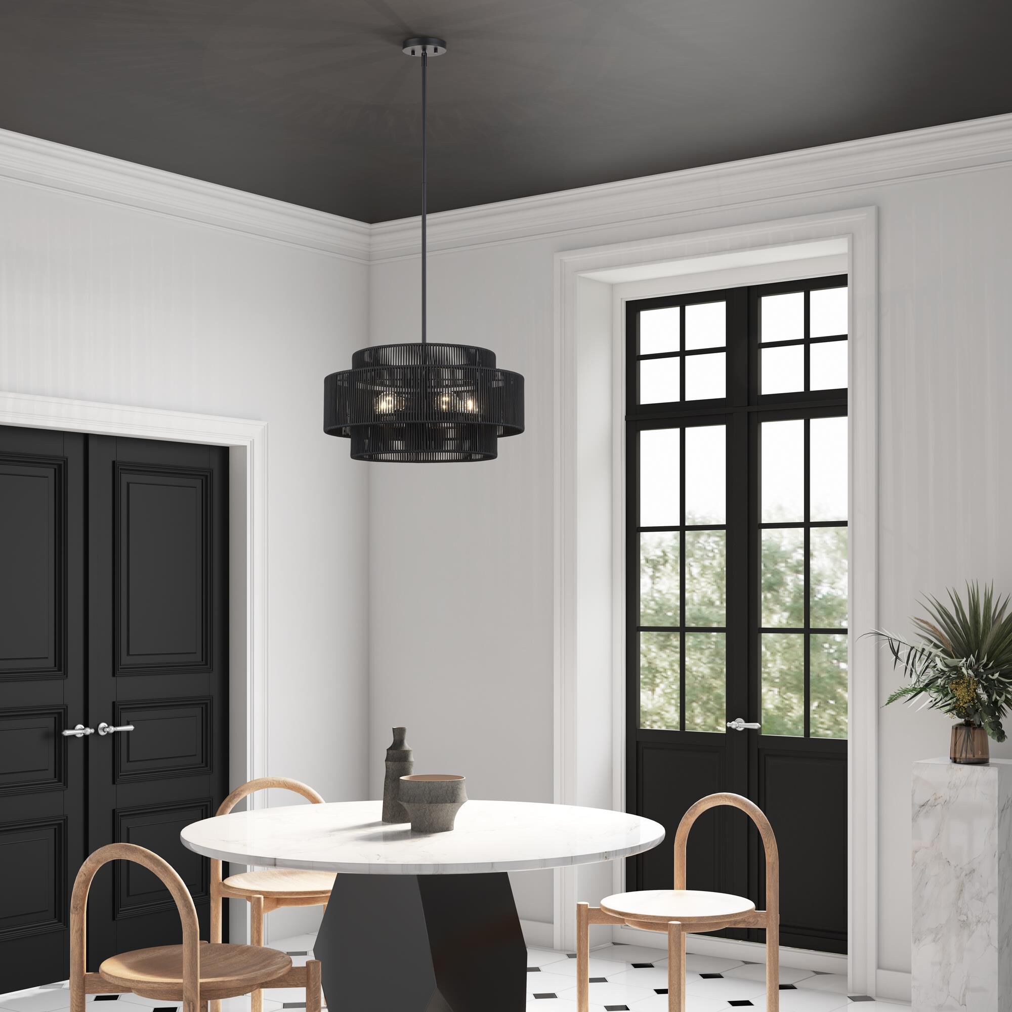 Acordia 22 Inch Large Pendant by Livex Lighting