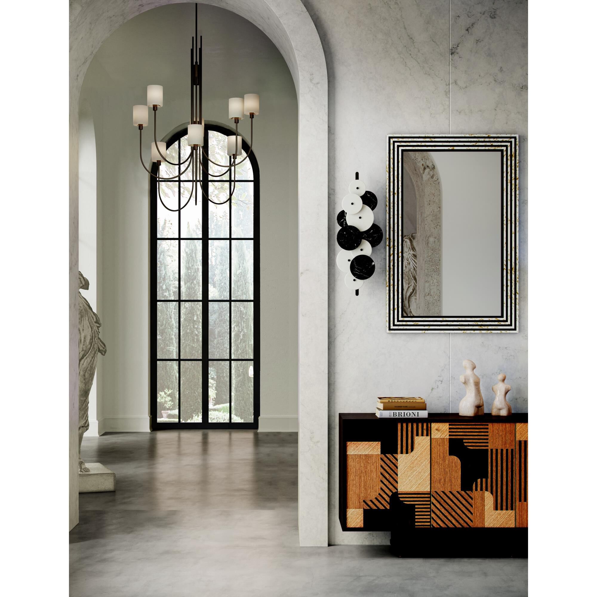 Shown in Natural and Satin Black finish