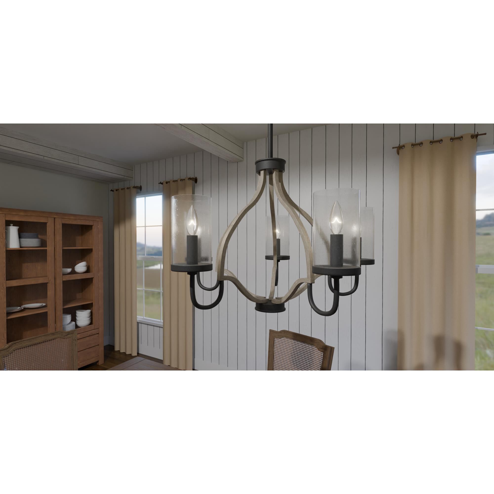 Cornelia 26 Inch 5 Light Chandelier by Quoizel