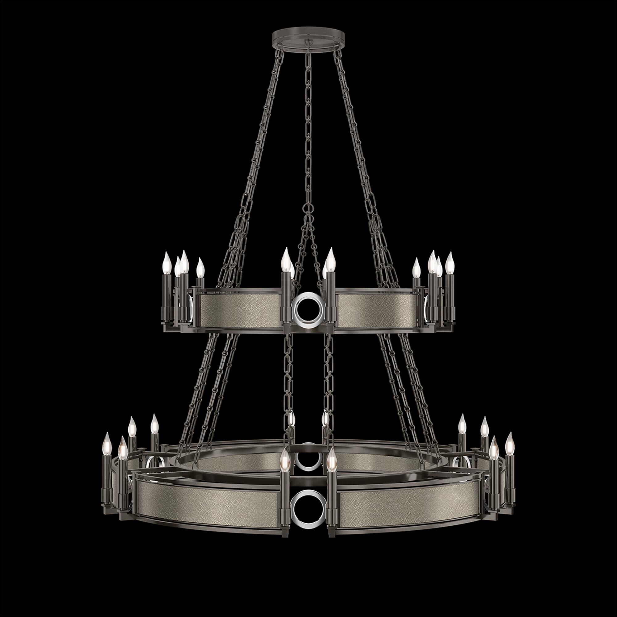 Shown in Midnight Steel and Nickel  finish and Coco accent