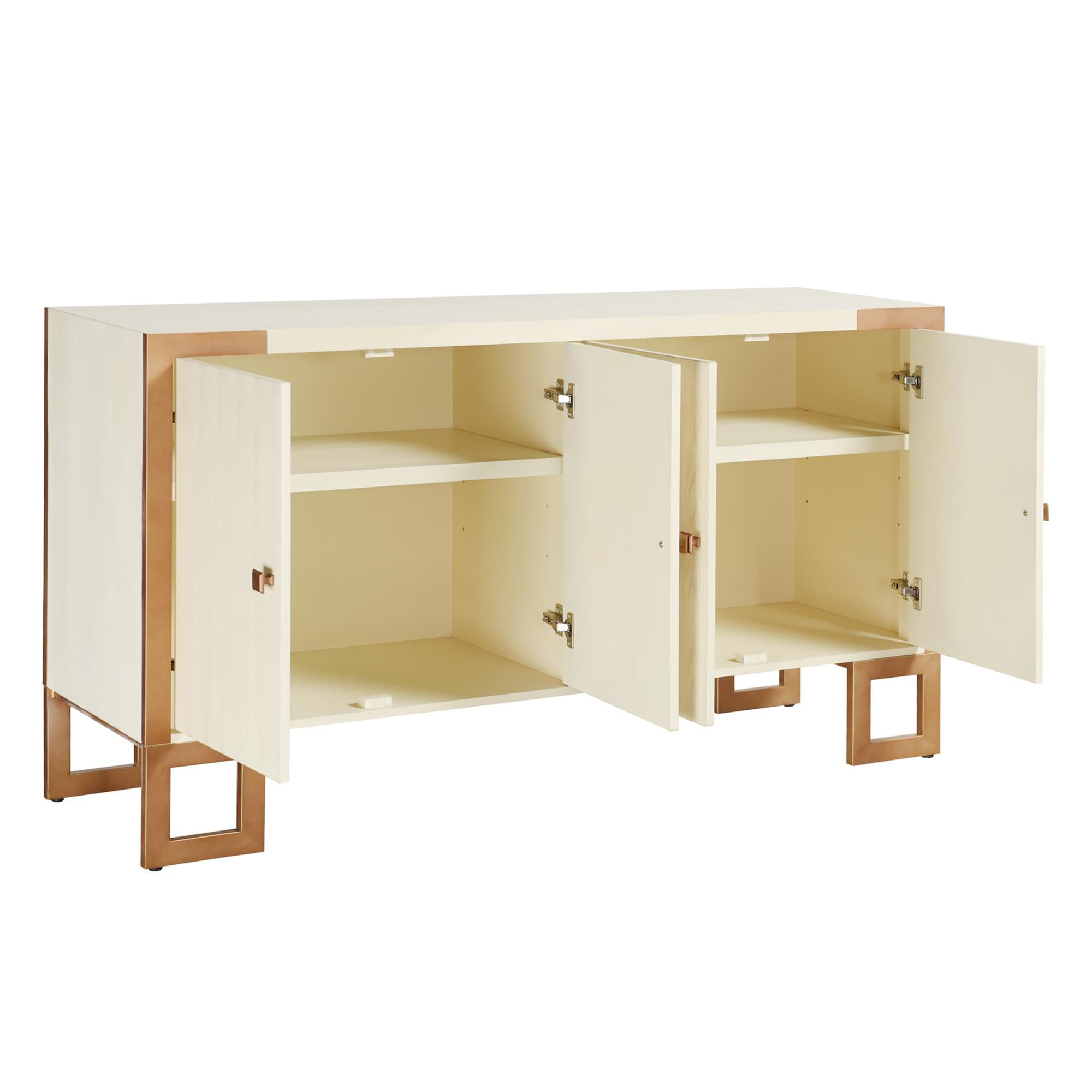 Shown in White finish