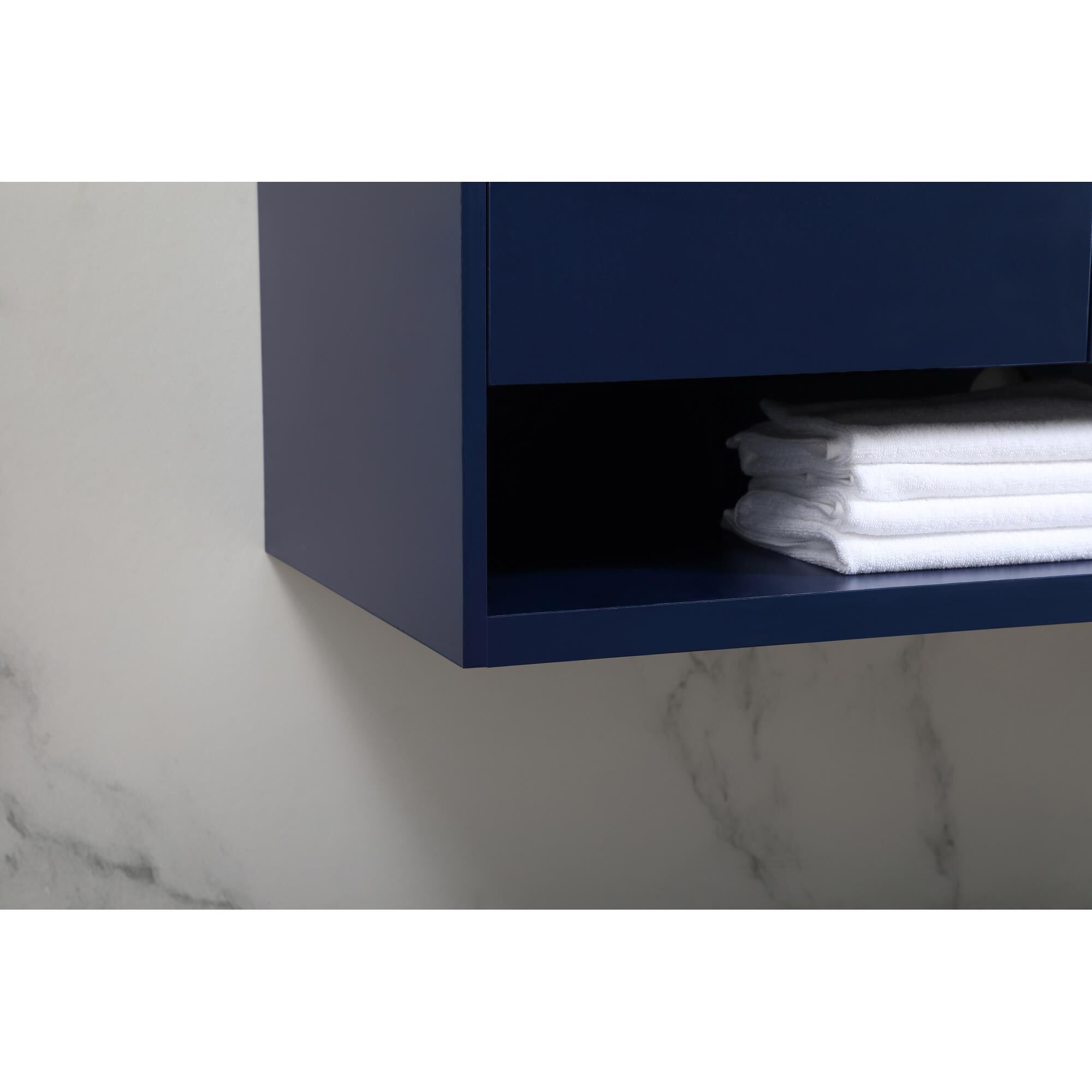 Shown in Blue finish