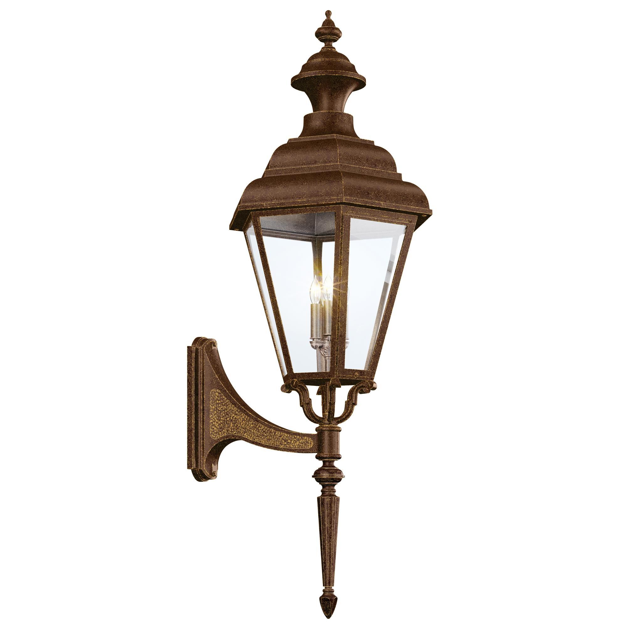 Jamestown 27 Inch Tall 4 Light Outdoor Wall Light by Hanover Lantern