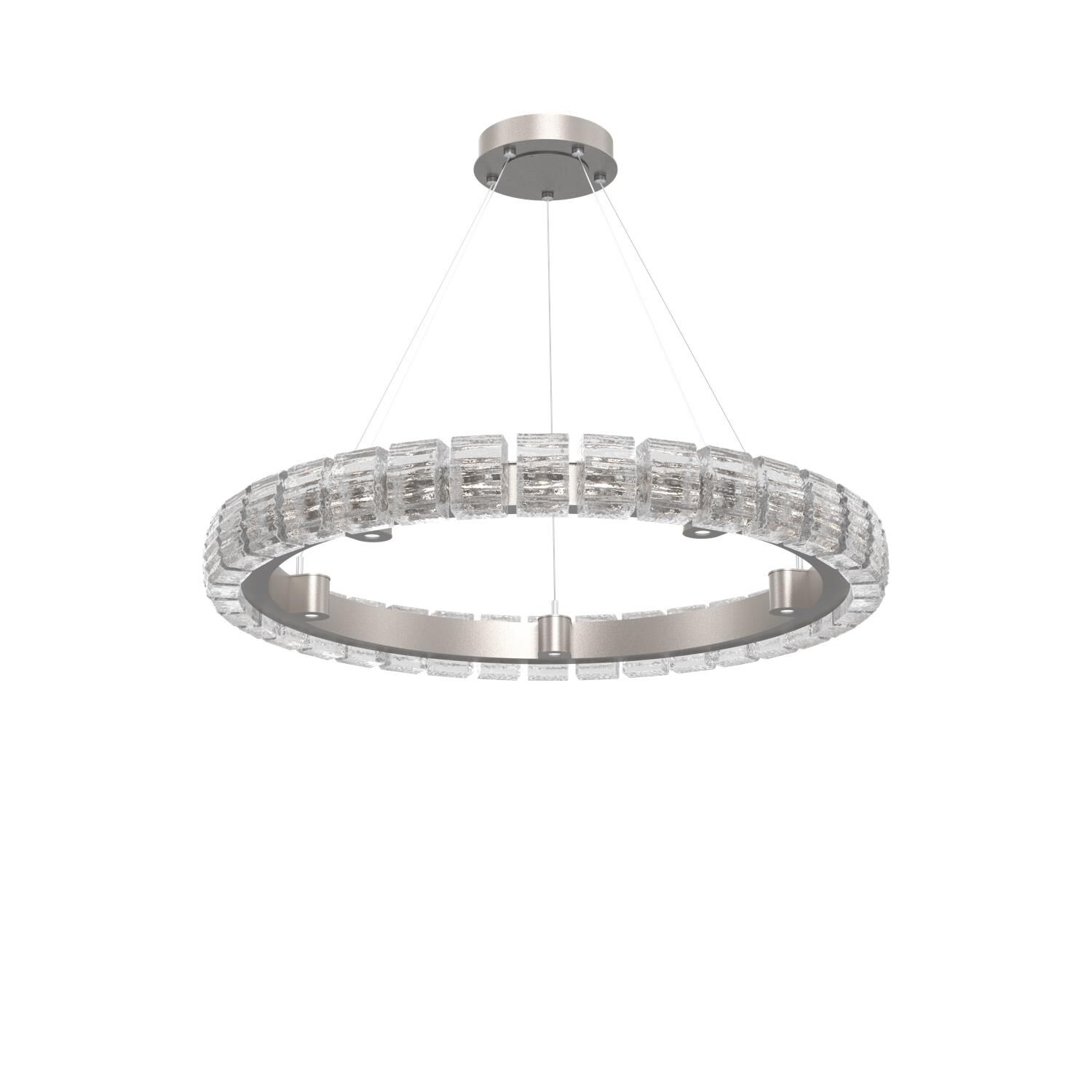 Levi Wilson Tessera 38 Inch Chandelier by Hammerton Studio