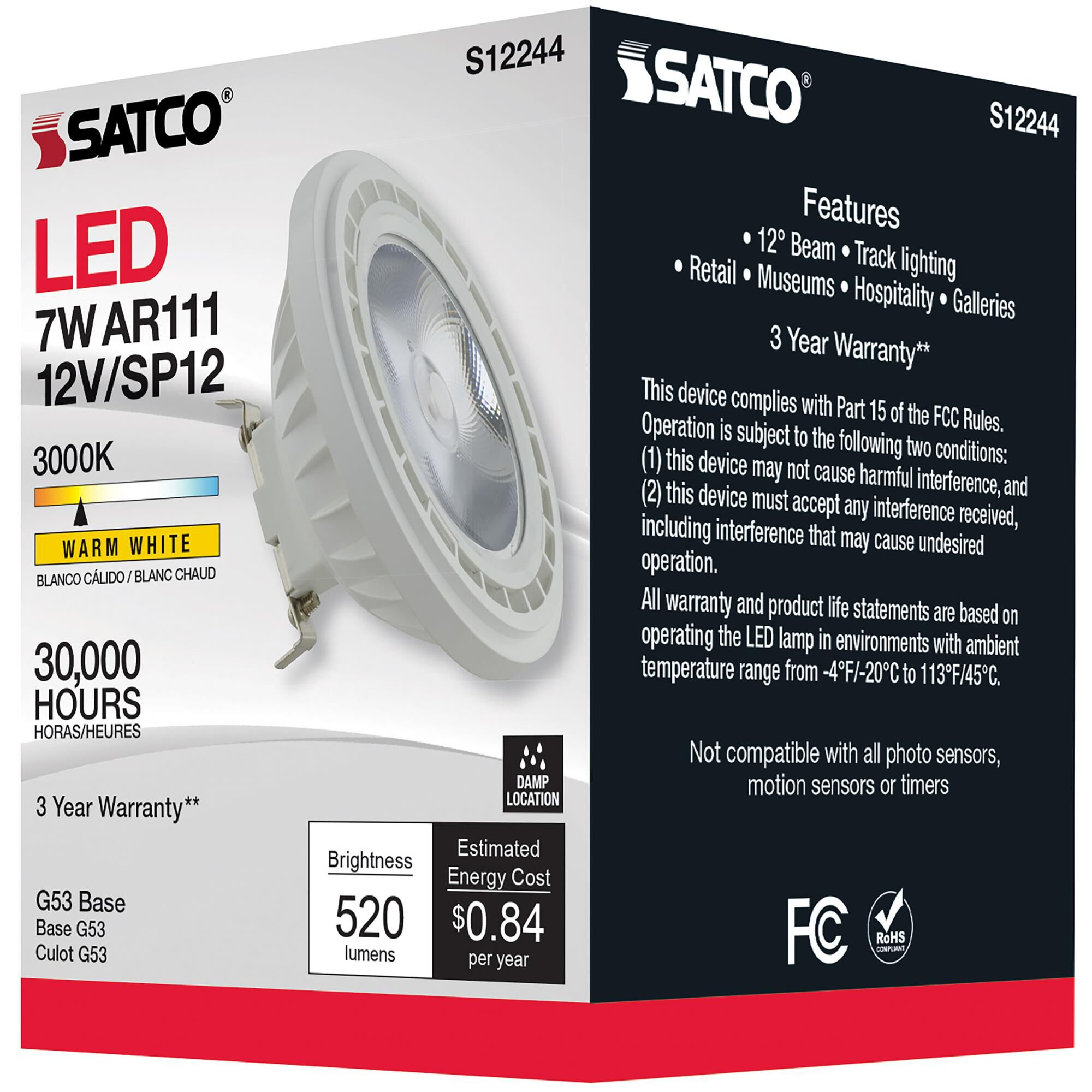 Shown in Clear finish