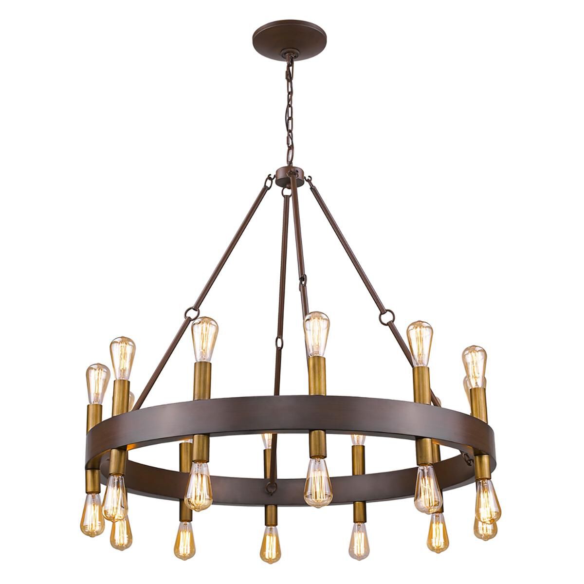 Cumberland 42 Inch 24 Light Chandelier by Acclaim Lighting