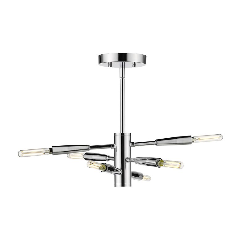 Ascension 16 Inch 6 Light Semi Flush Mount by Z-Lite