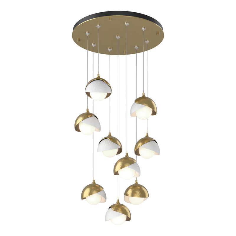 Brooklyn 20 Inch Multi Light Pendant by Hubbardton Forge