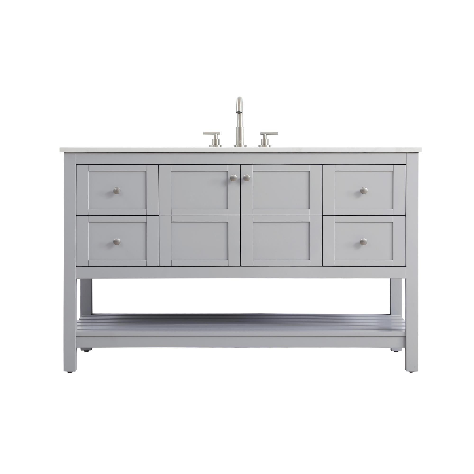 Shown in Grey finish