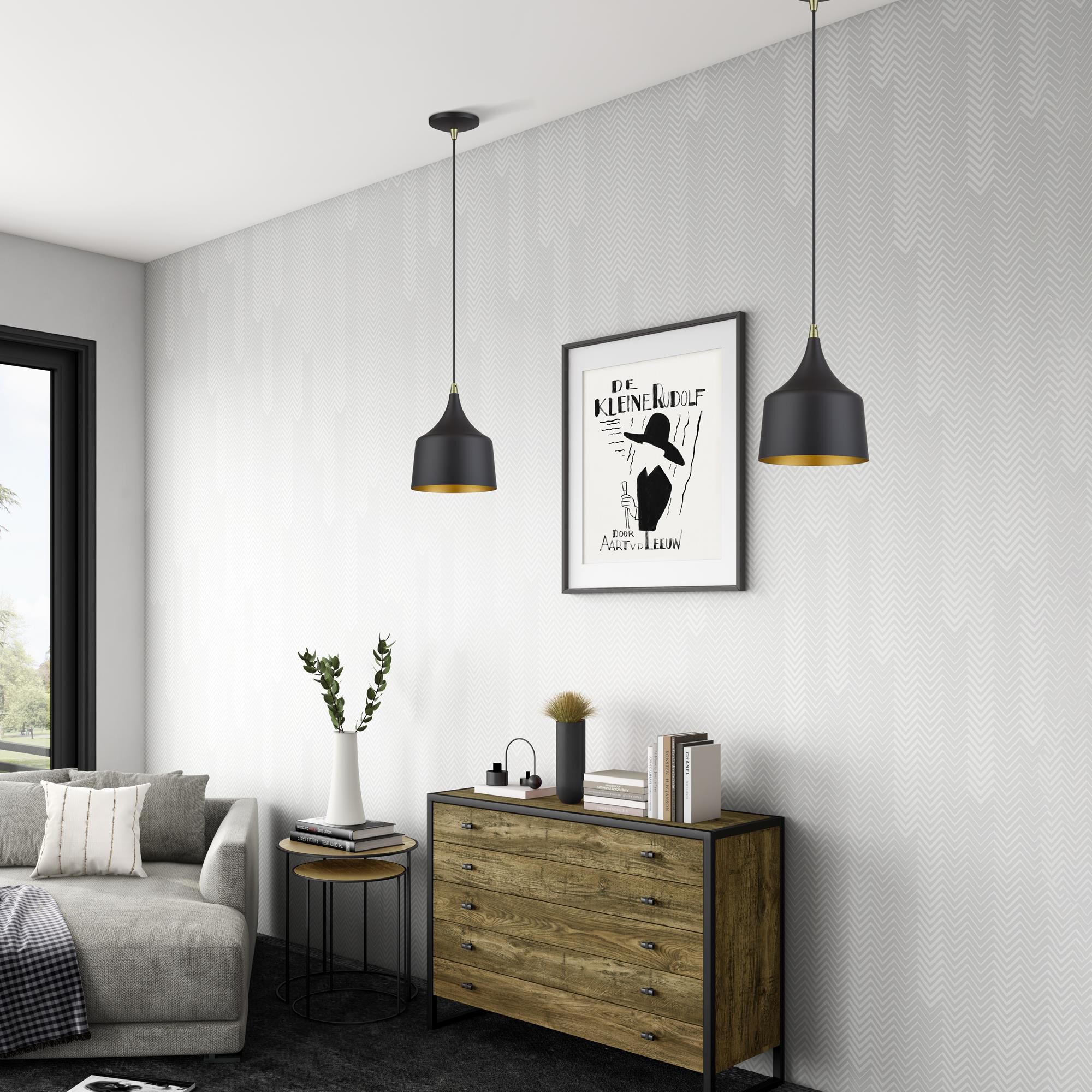 Bolita 8 Inch Mini Pendant by Livex Lighting