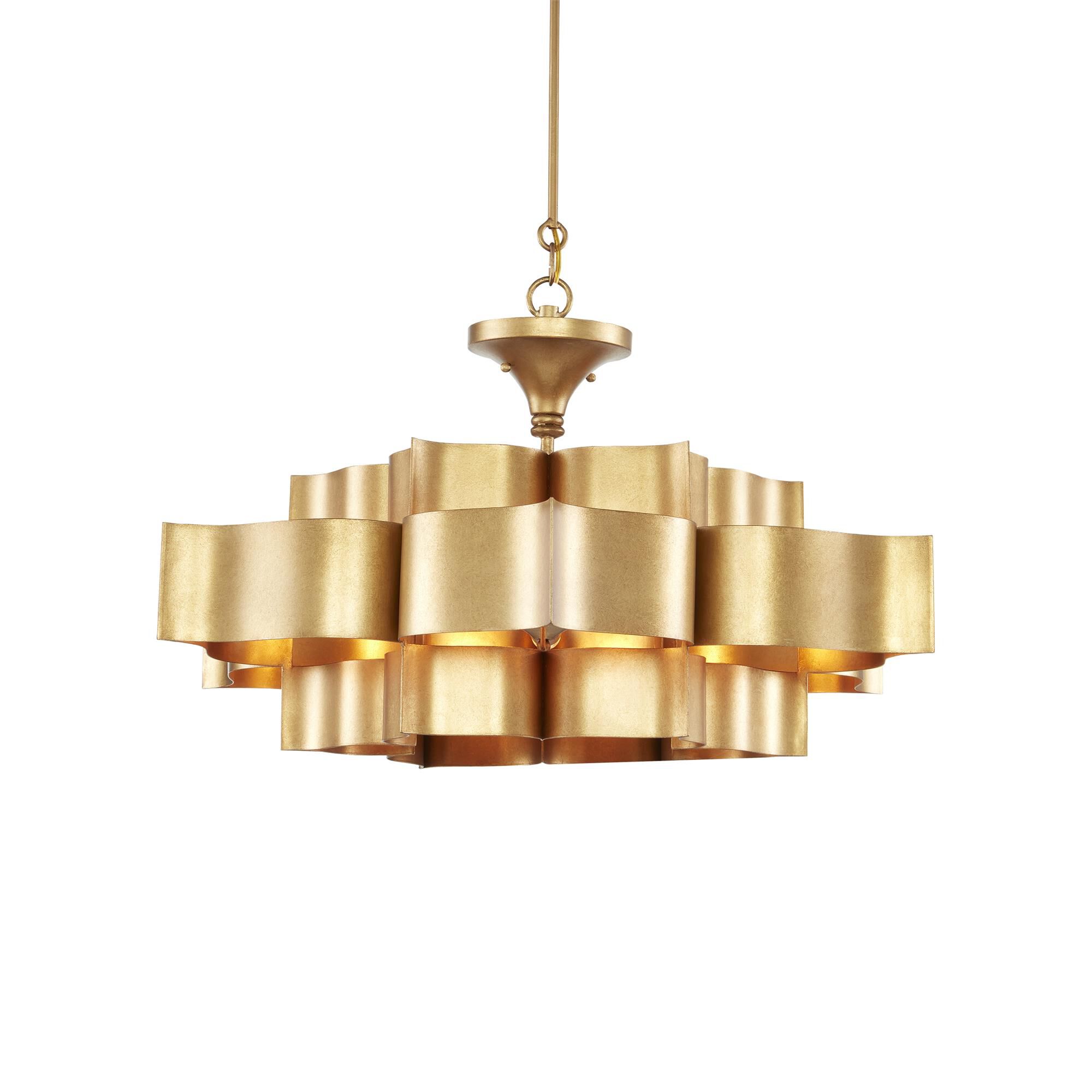 Shown in Antique Gold Leaf finish