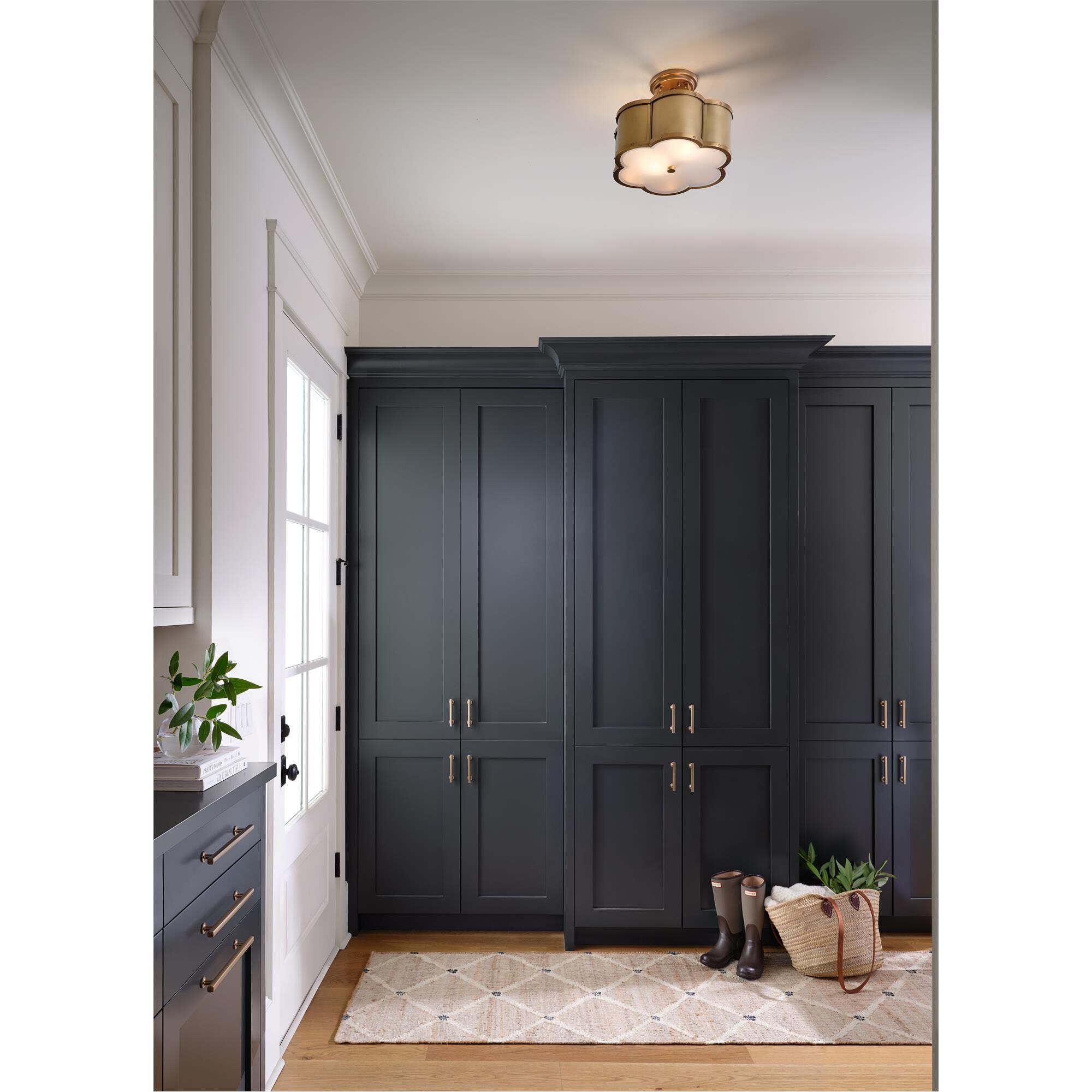 Chance 14 Inch 2 Light Semi Flush Mount,