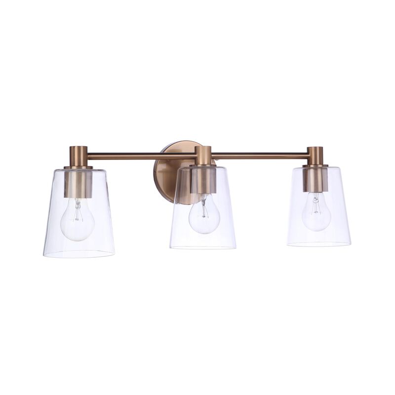 Emilio 23 Inch 3 Light Bath Vanity Light by Craftmade