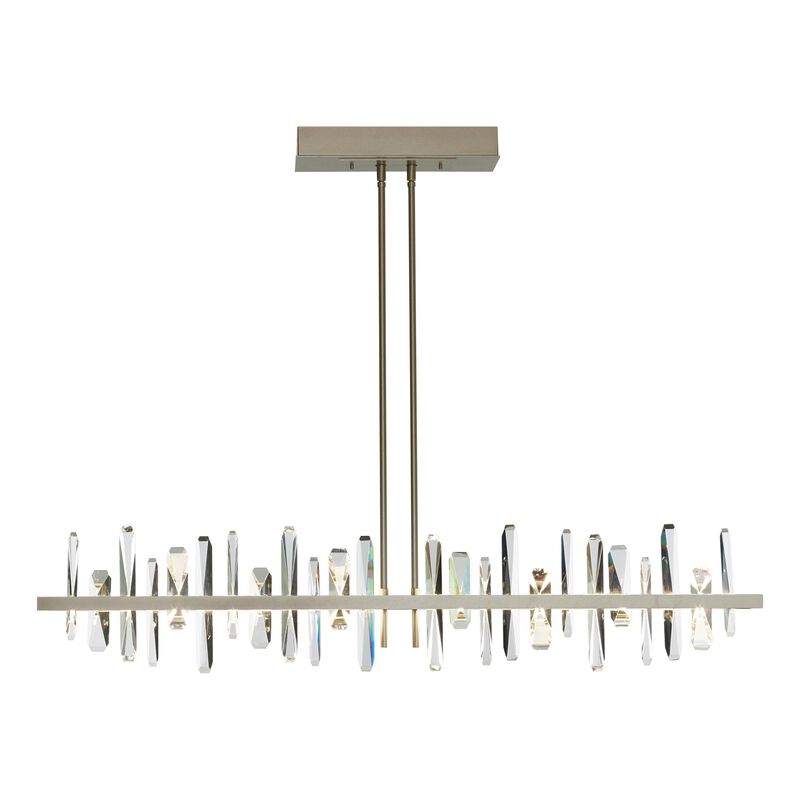 Solitude Medium Linear Chandelier by Hubbardton Forge