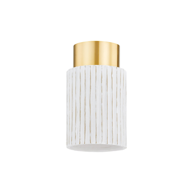 The Lifestyled Co Corissa 6 Inch Flush Mount by Mitzi