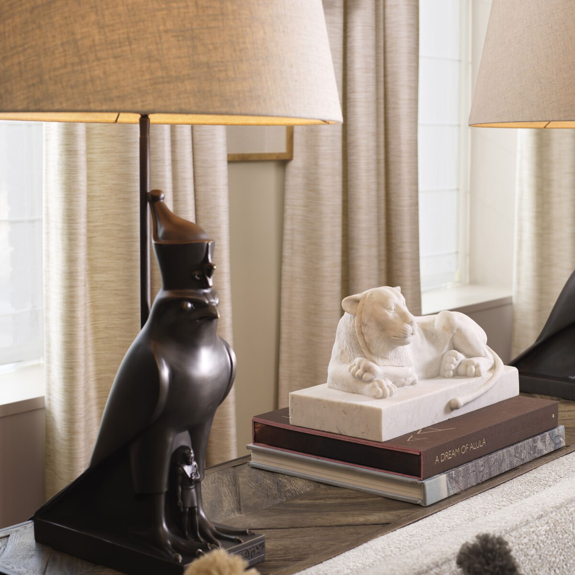 Lion Figurine,